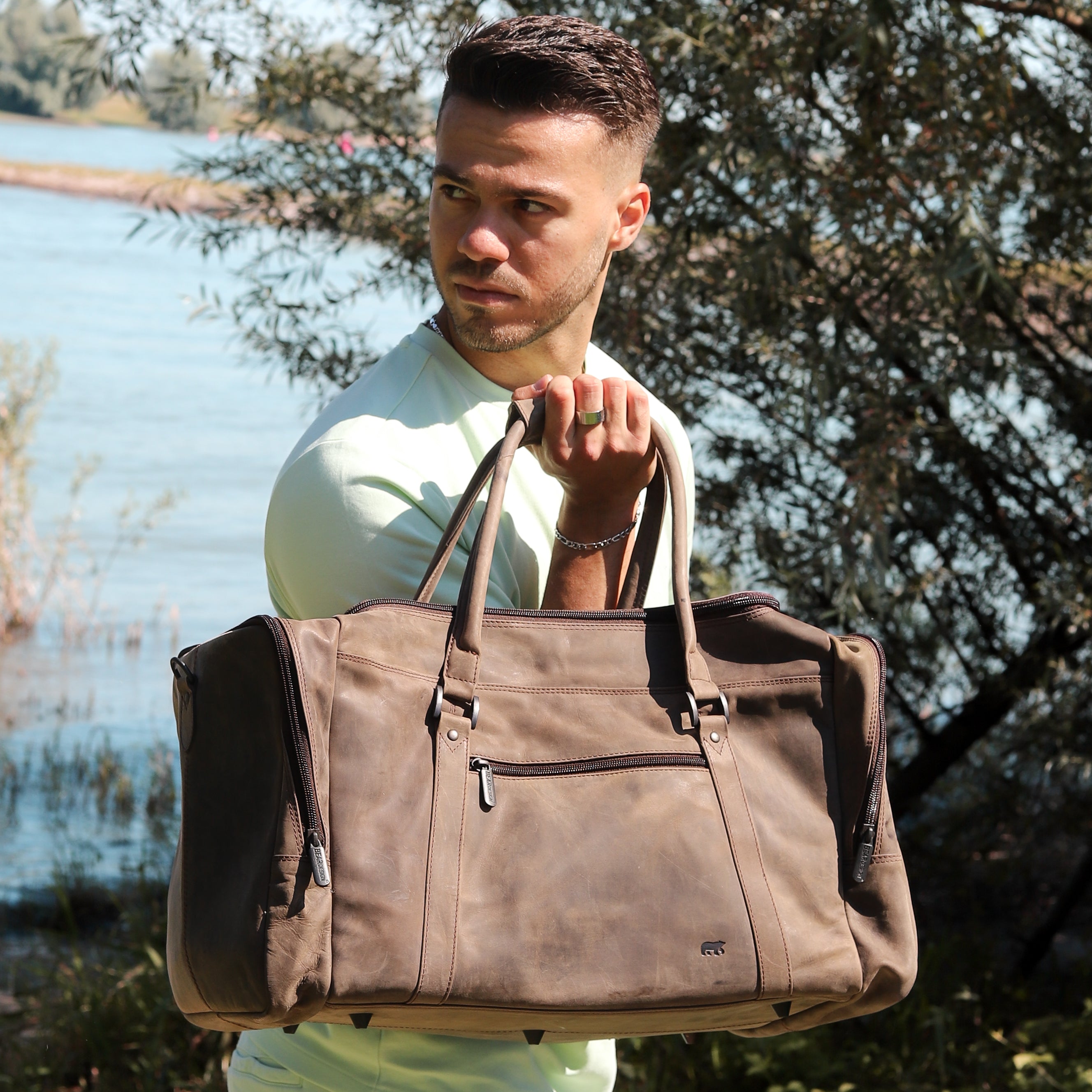 Weekend bag 'Max' brown - HD 5643