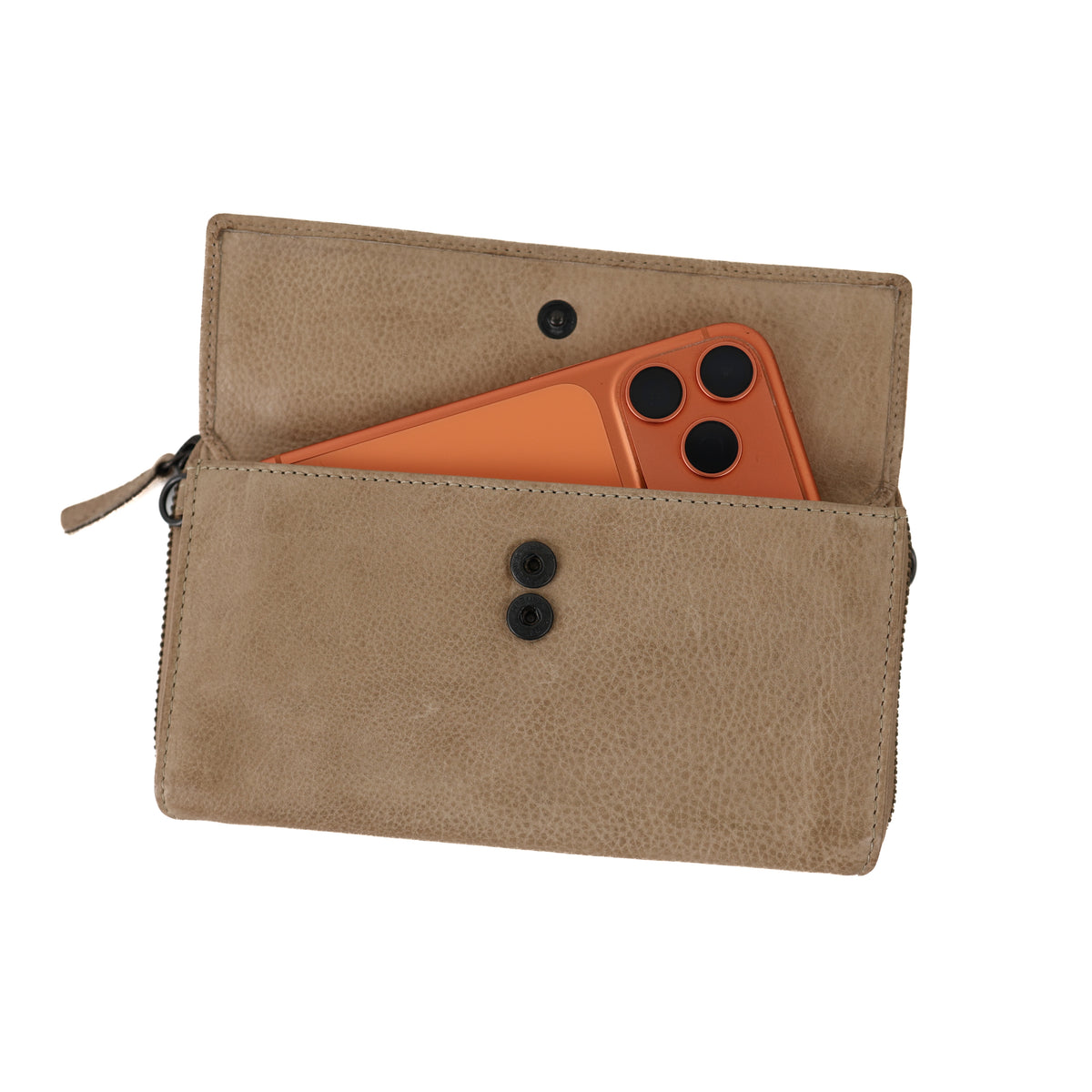 Telefoontasje 'Eden' beige