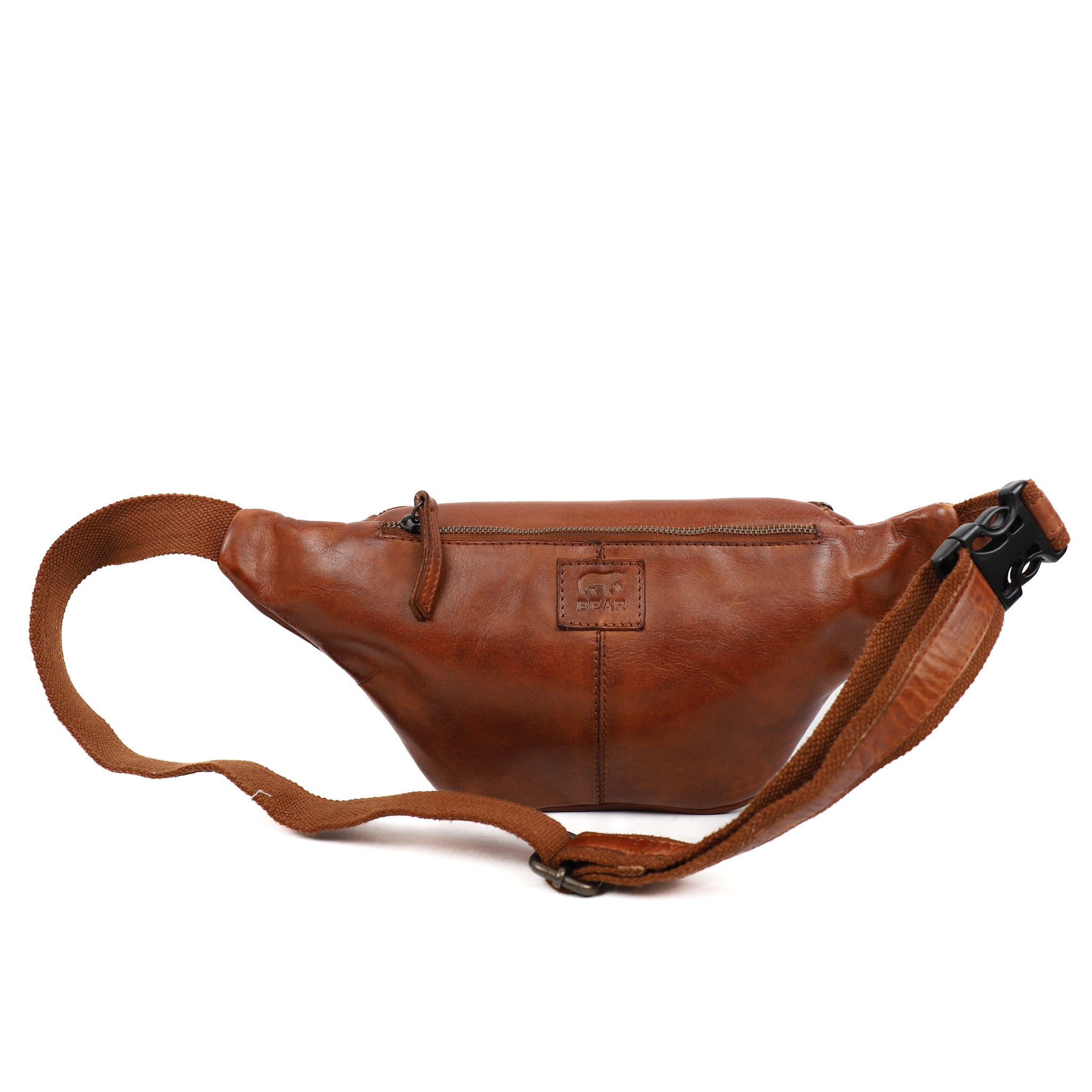 Waist bag 'Matt' cognac