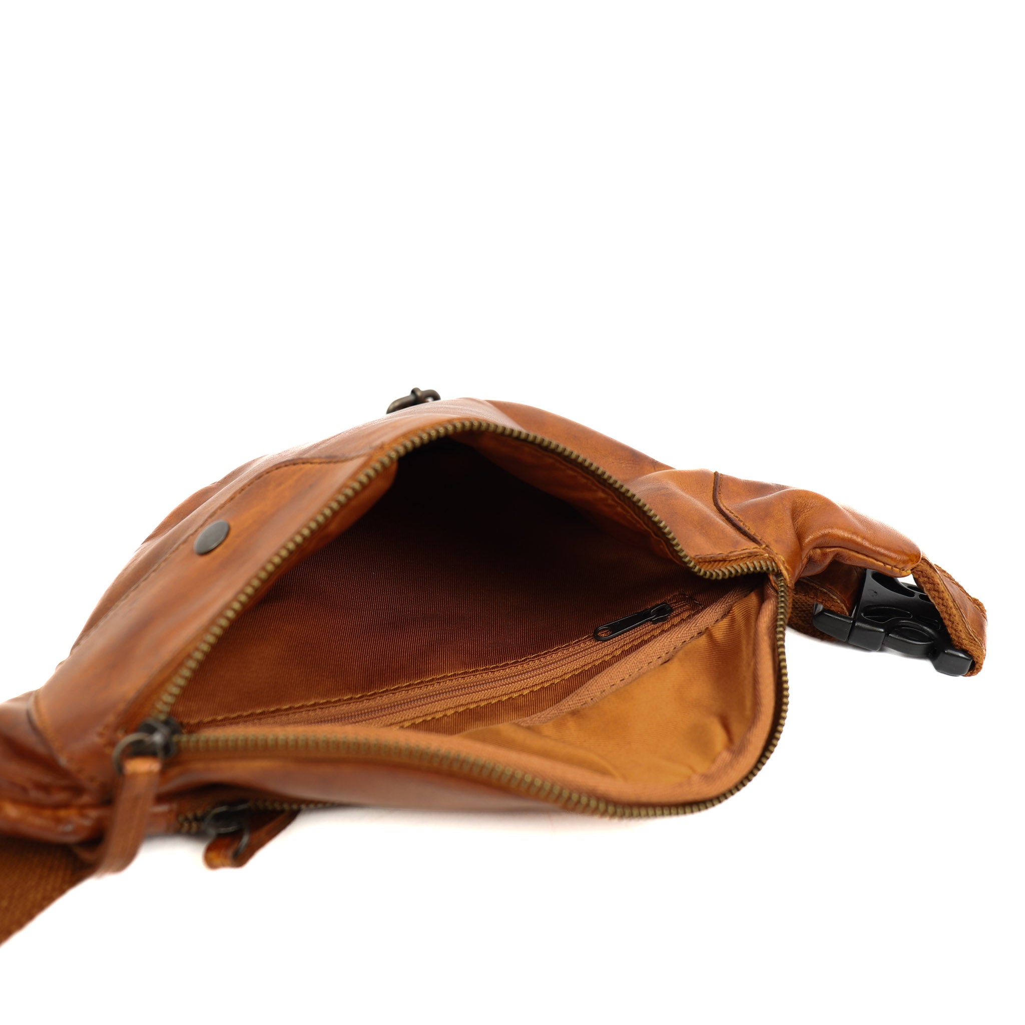 Waist bag 'Matt' cognac