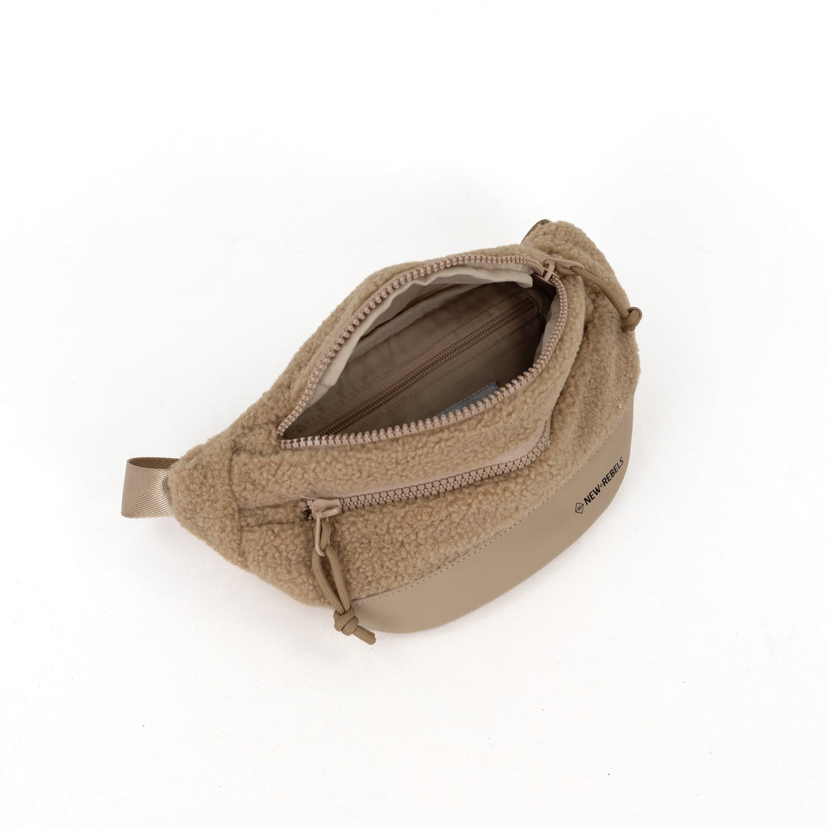 Teddy -  crossbody/ heuptasje 'Miami' Naturel