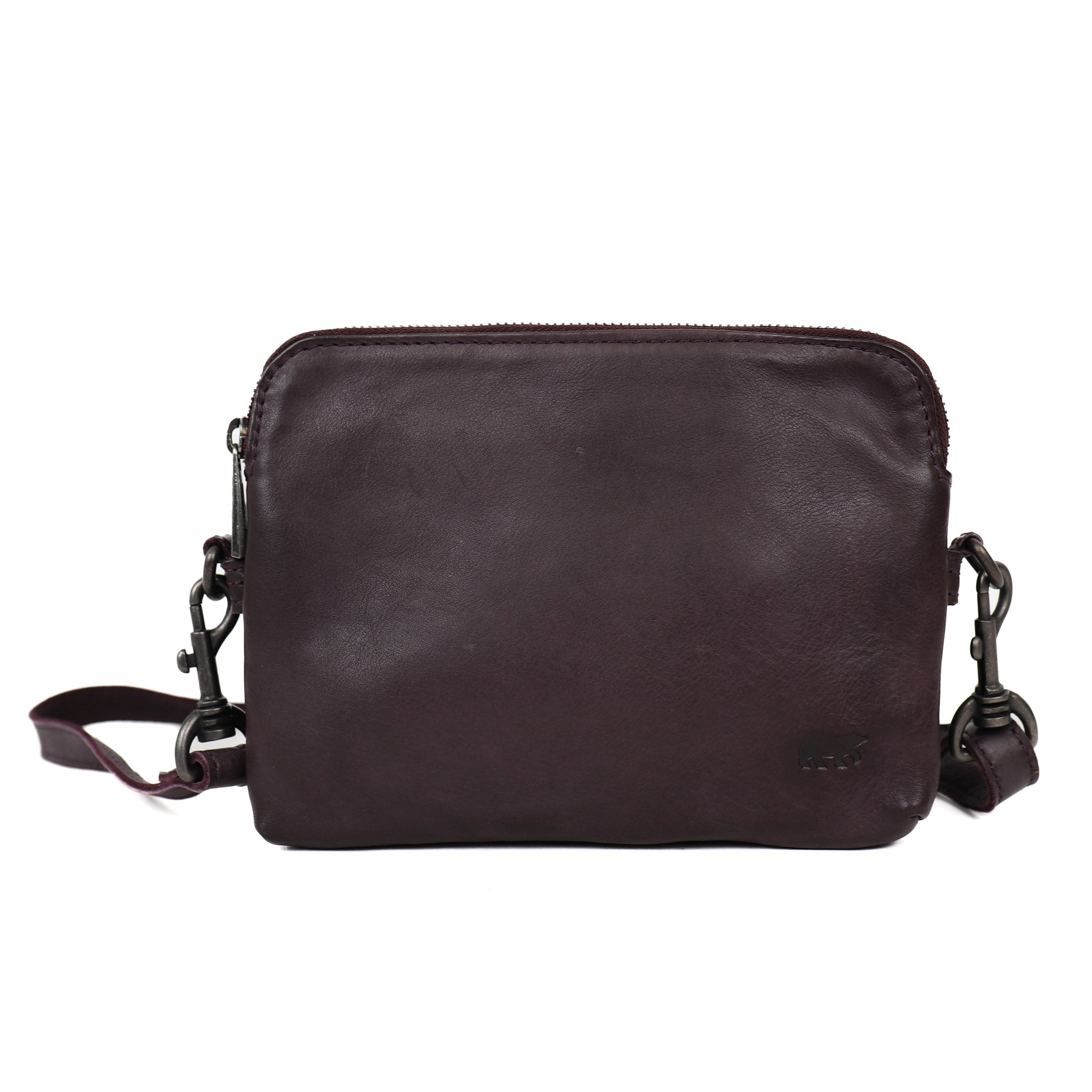 Shoulder bag 'Simon' plum