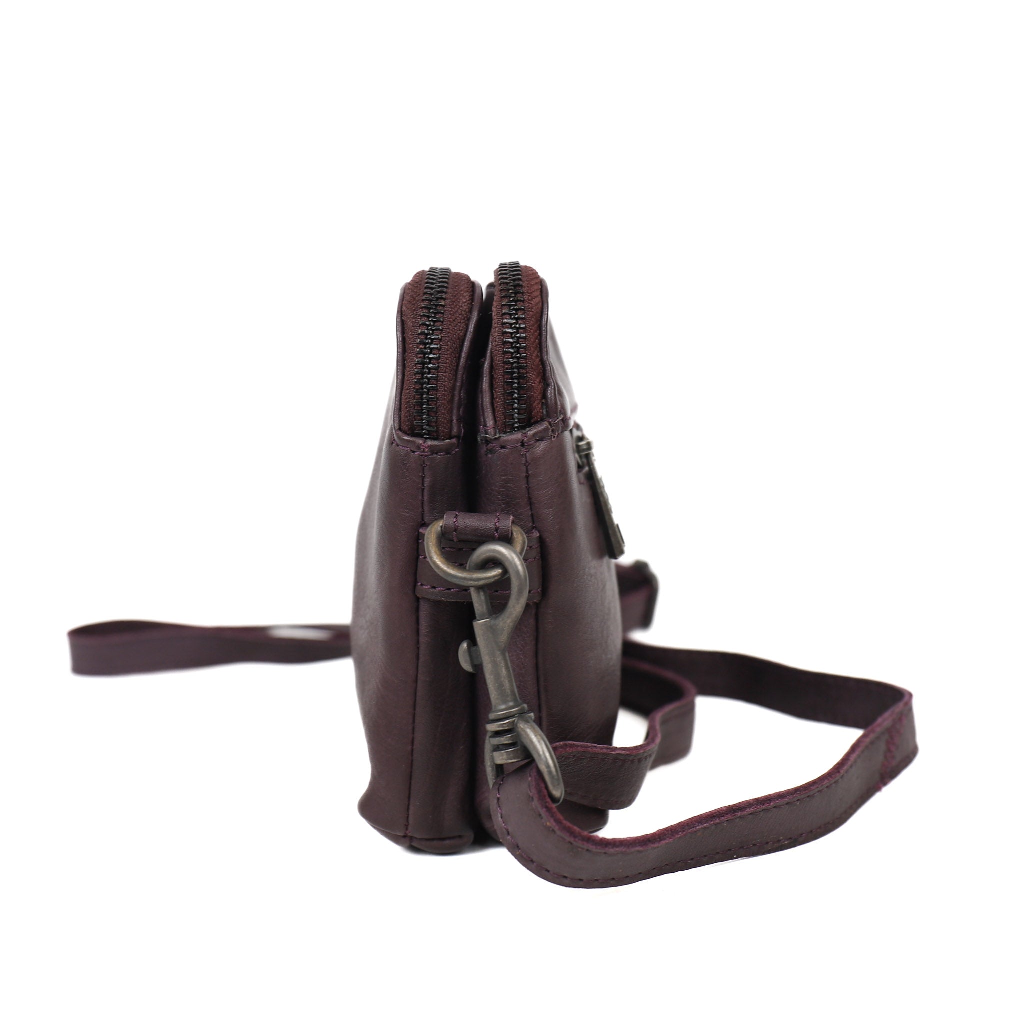 Shoulder bag 'Simon' plum