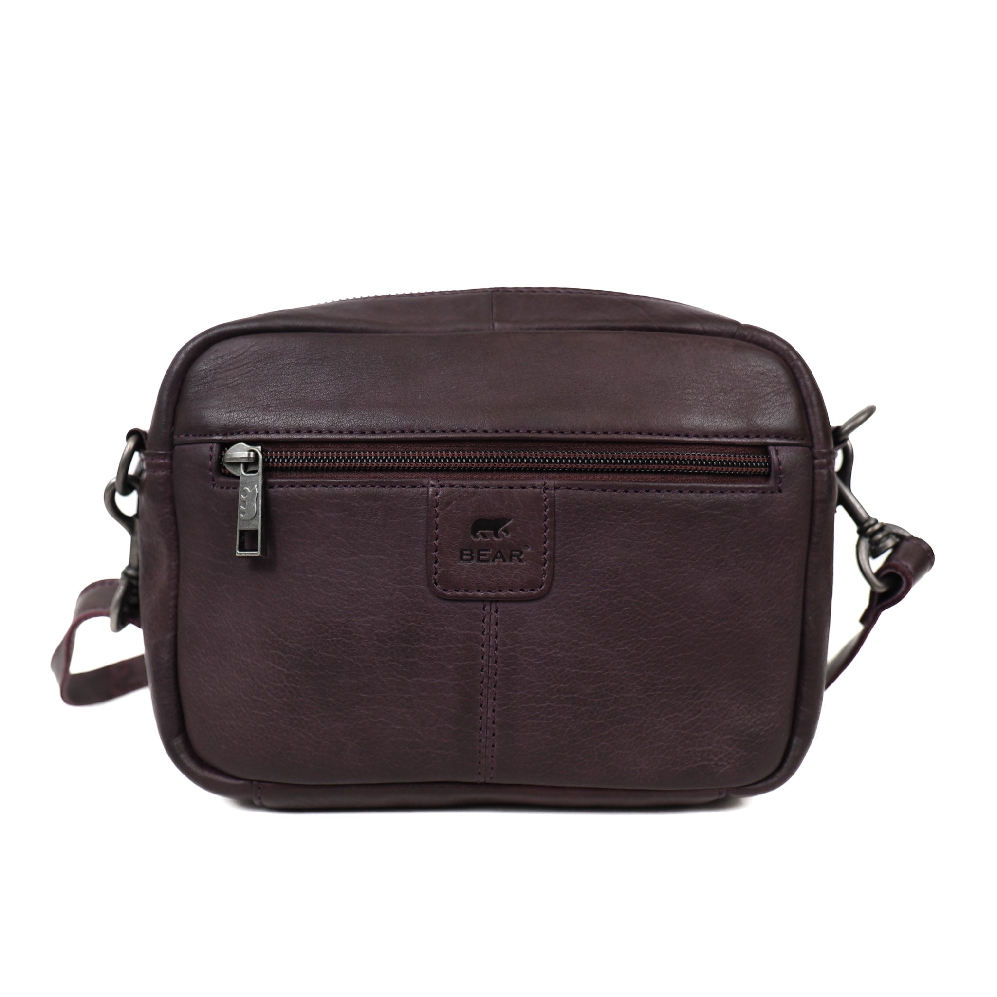 Shoulder bag 'Peggy' plum