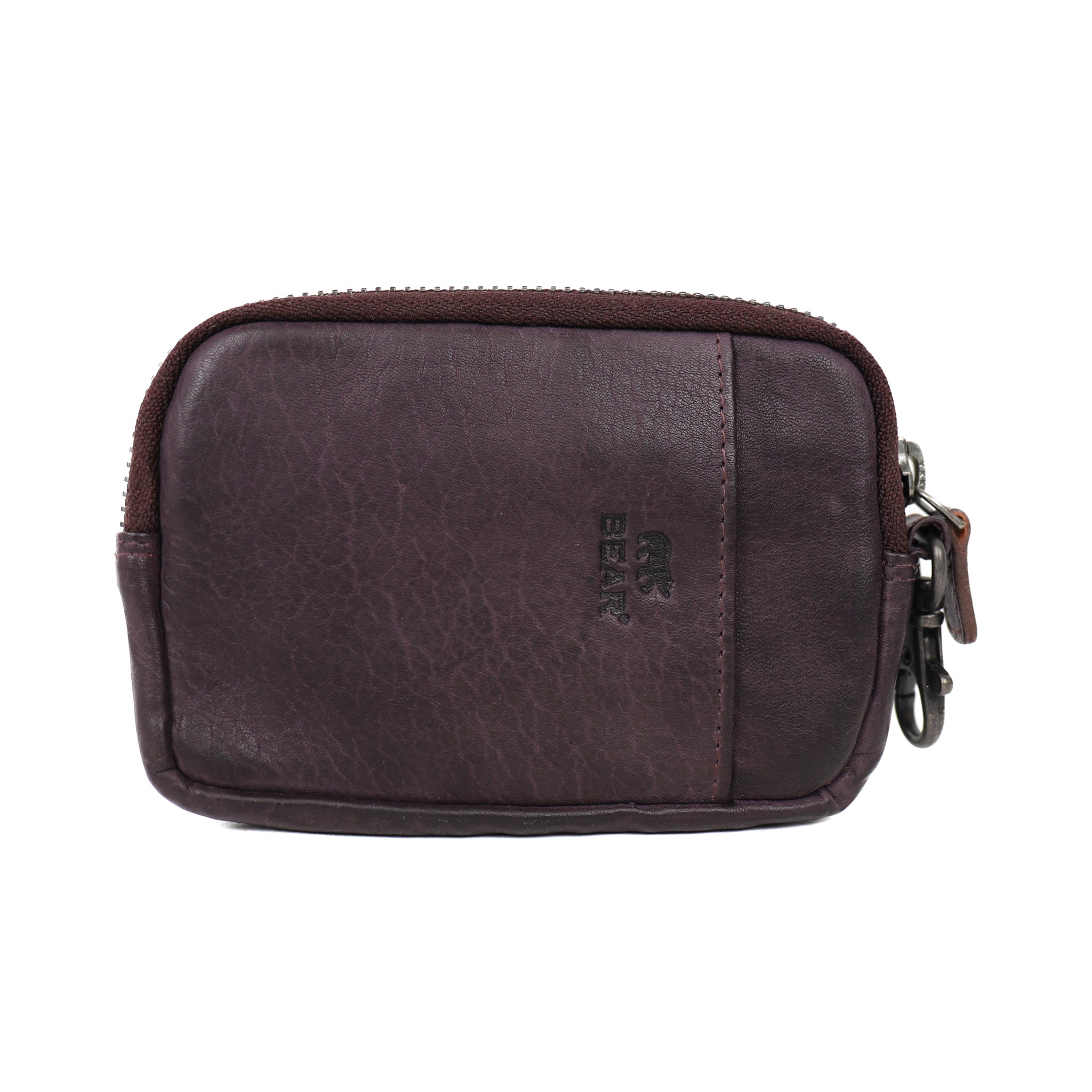 Key pouch 'Maise' plum