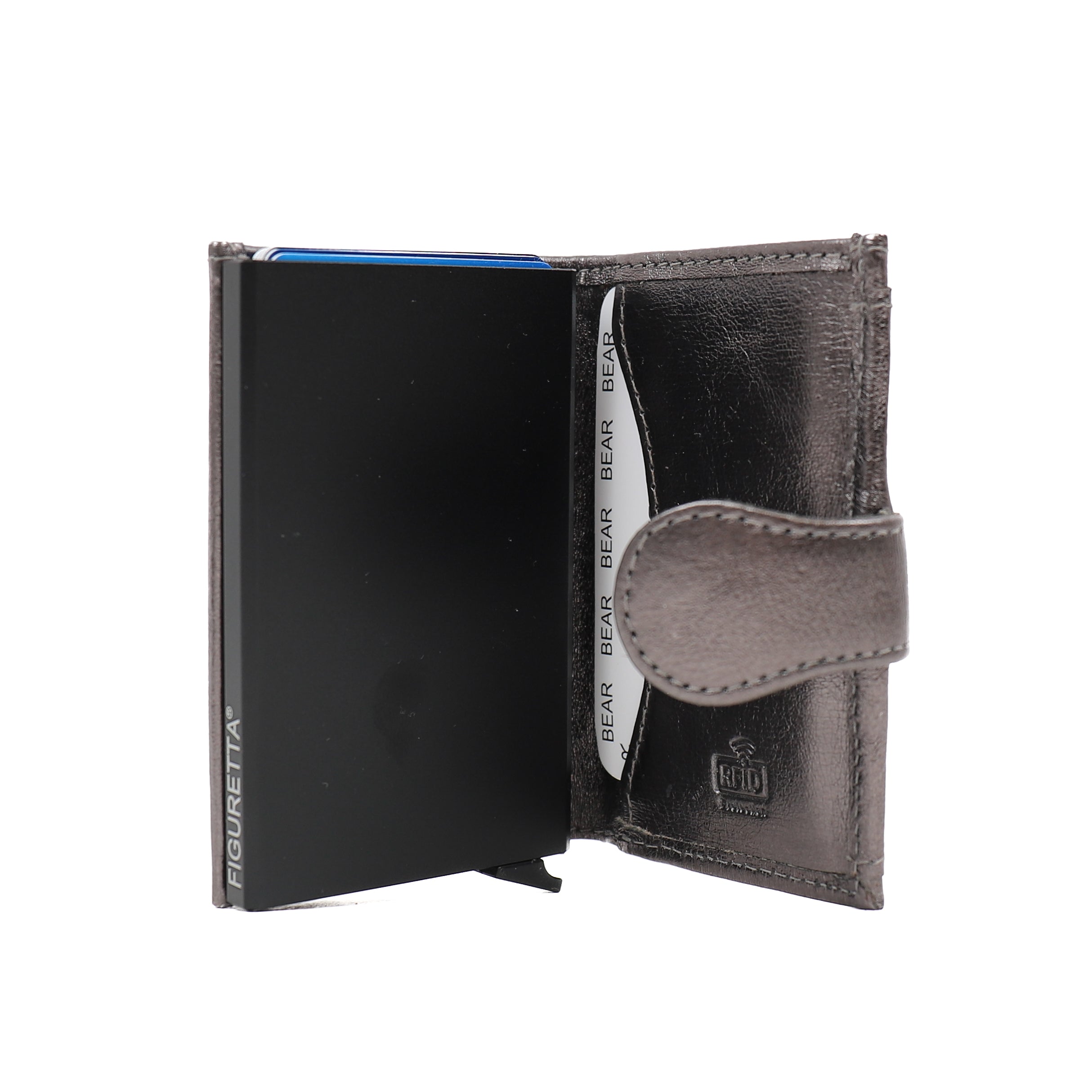 Card holder 'Evie' gun metal