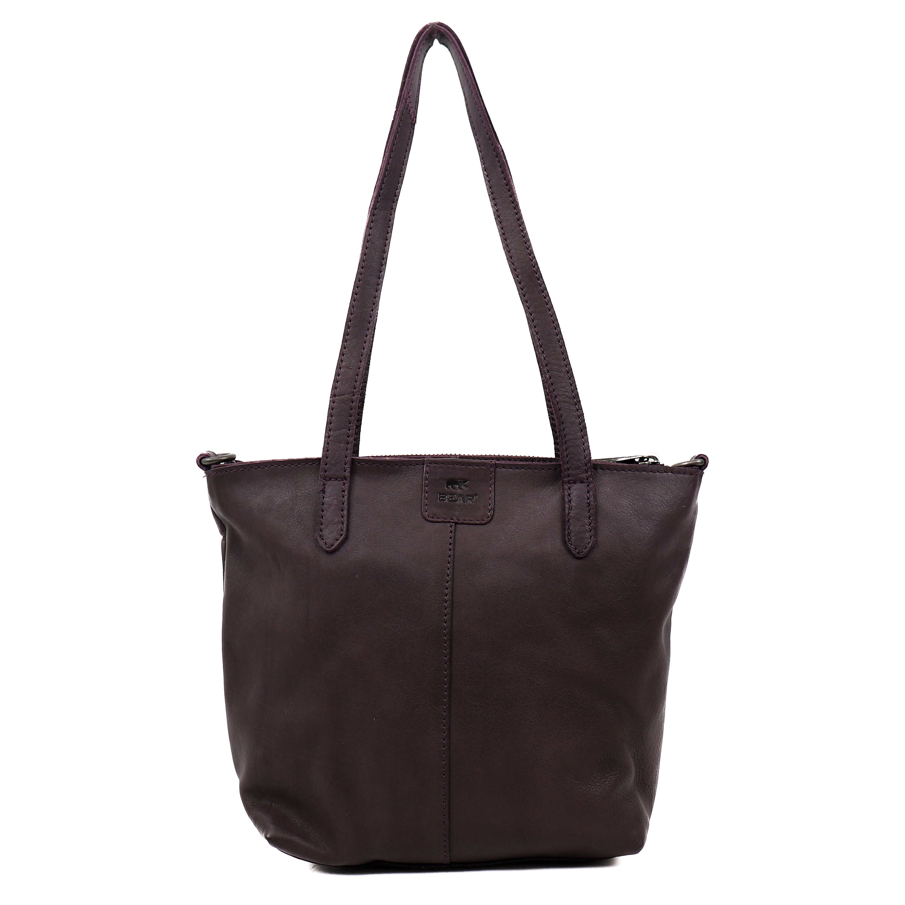 Hand/shoulder bag 'Josephine' plum