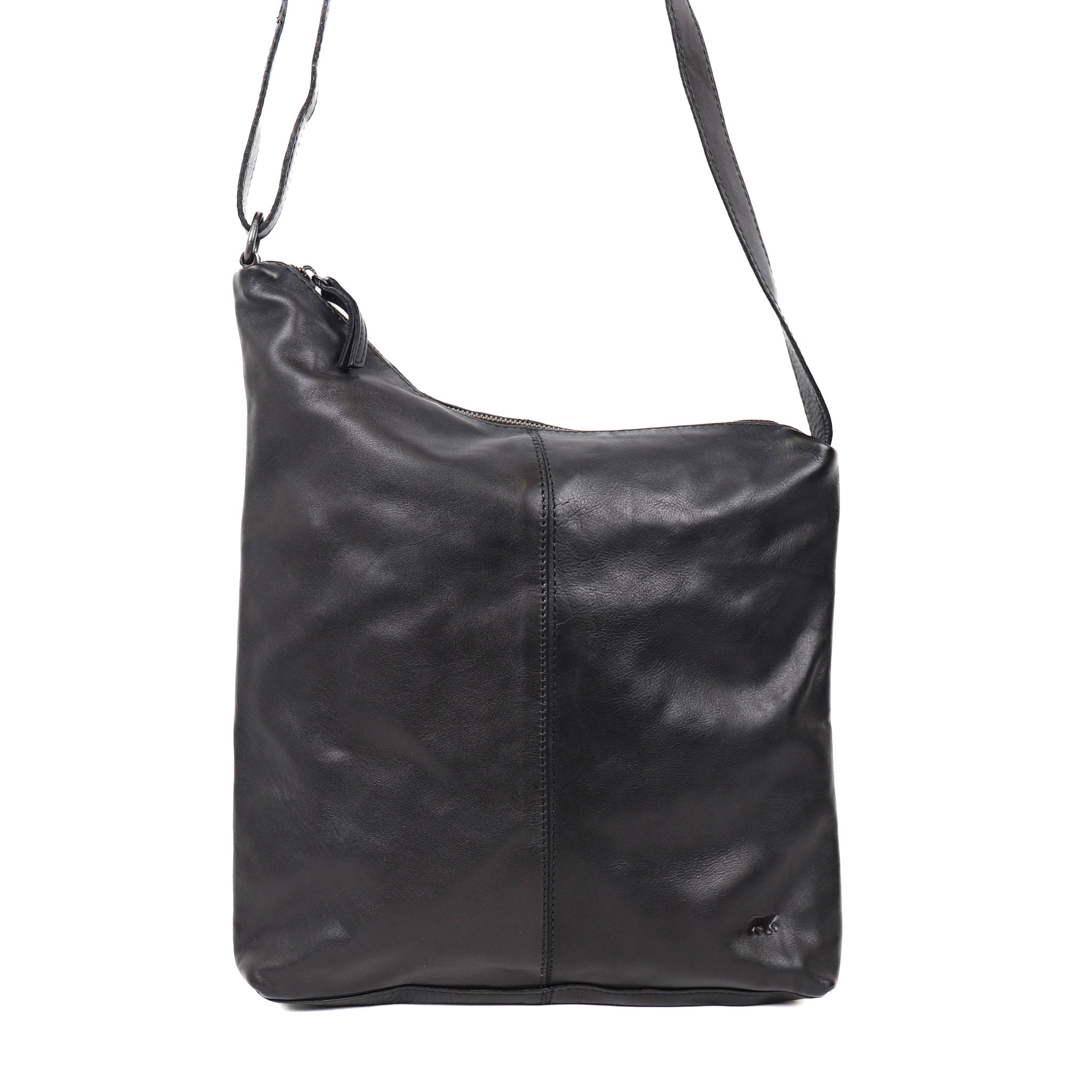 Asymmetric pouch bag 'Jeanine' black