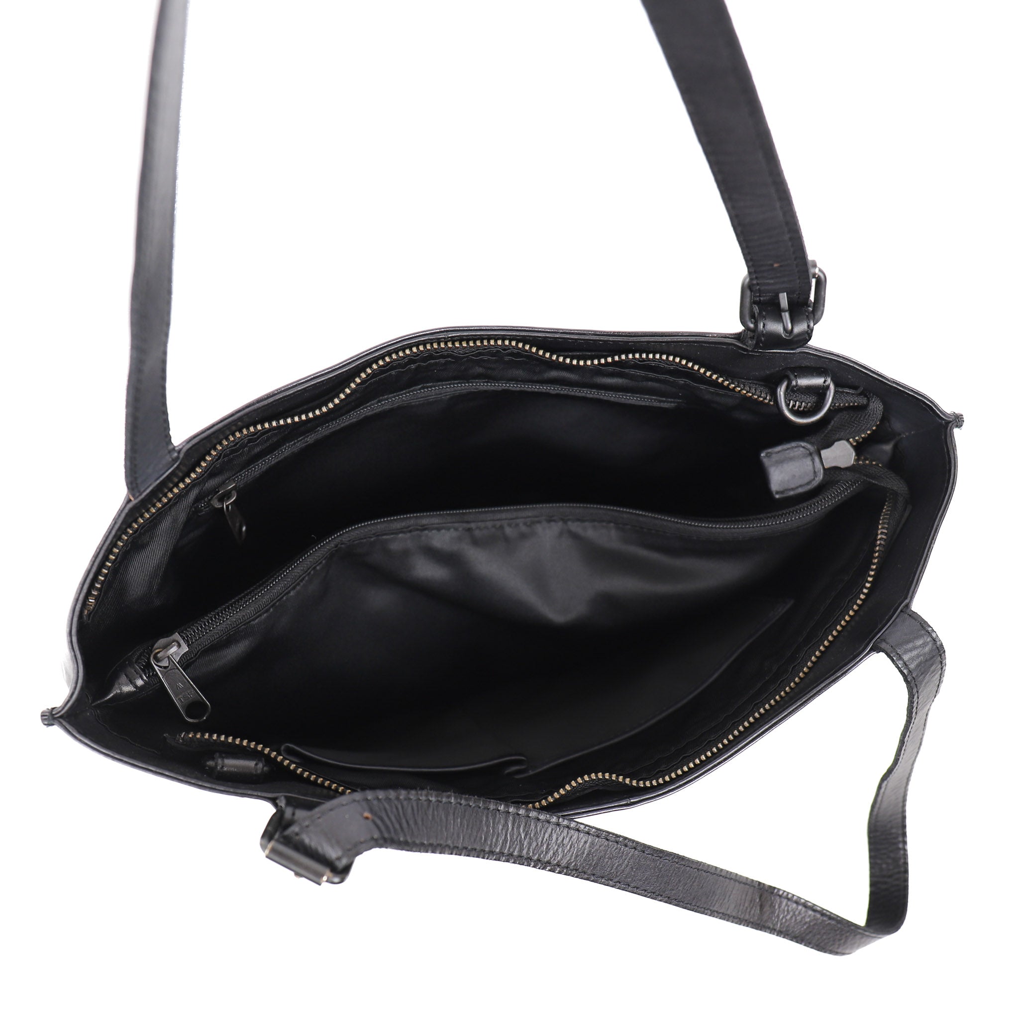 Hand/shoulder bag 'Yvonne' black