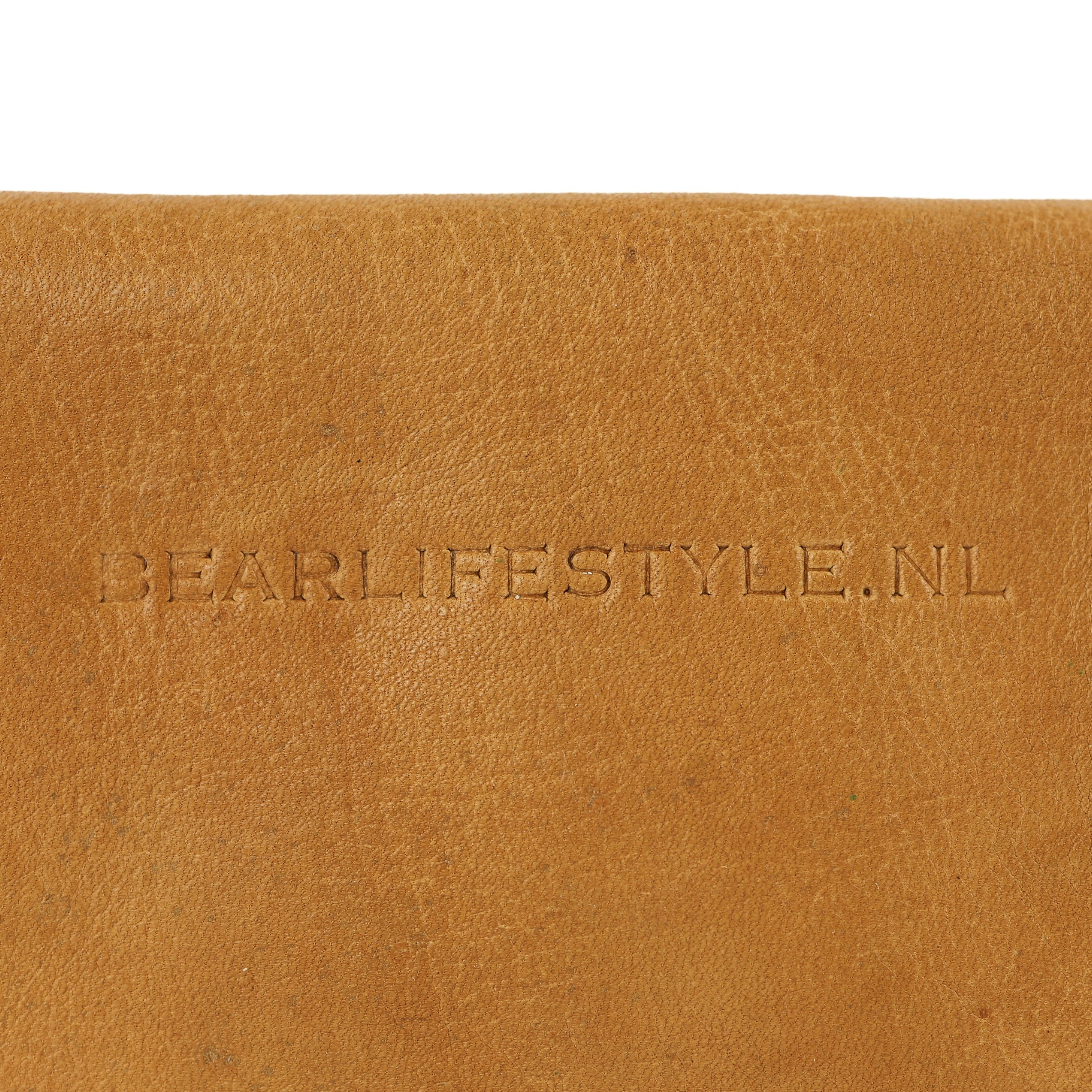 Customizable wallet 'Pietje' yellow