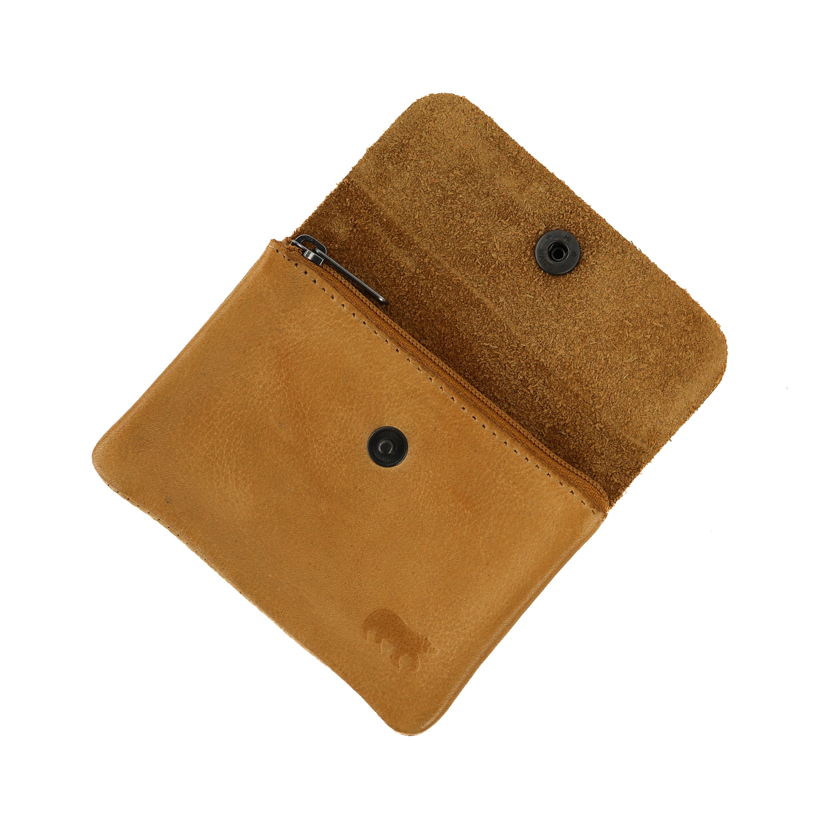 Customizable wallet 'Pietje' yellow