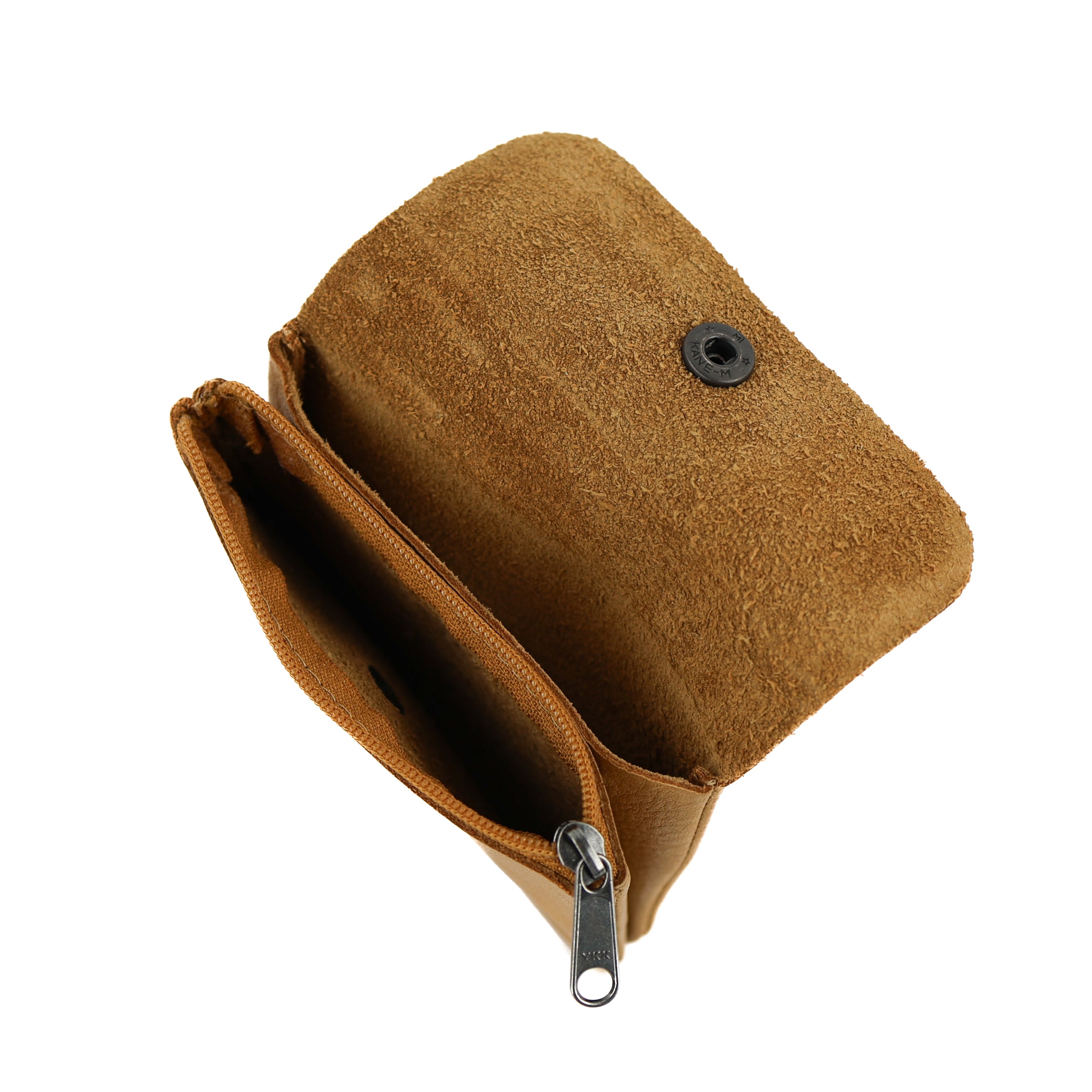 Customizable wallet 'Pietje' yellow