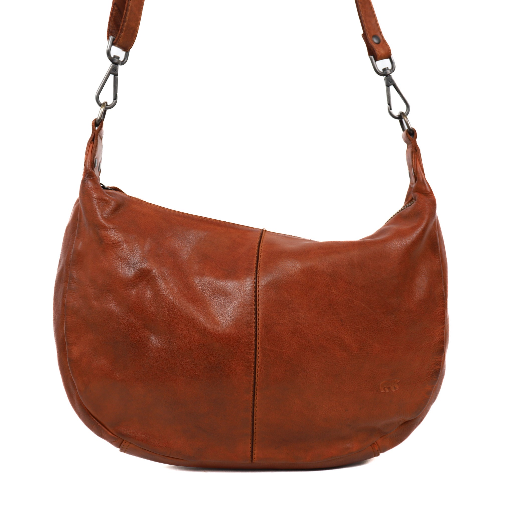 Bucket bag 'Betty' cognac