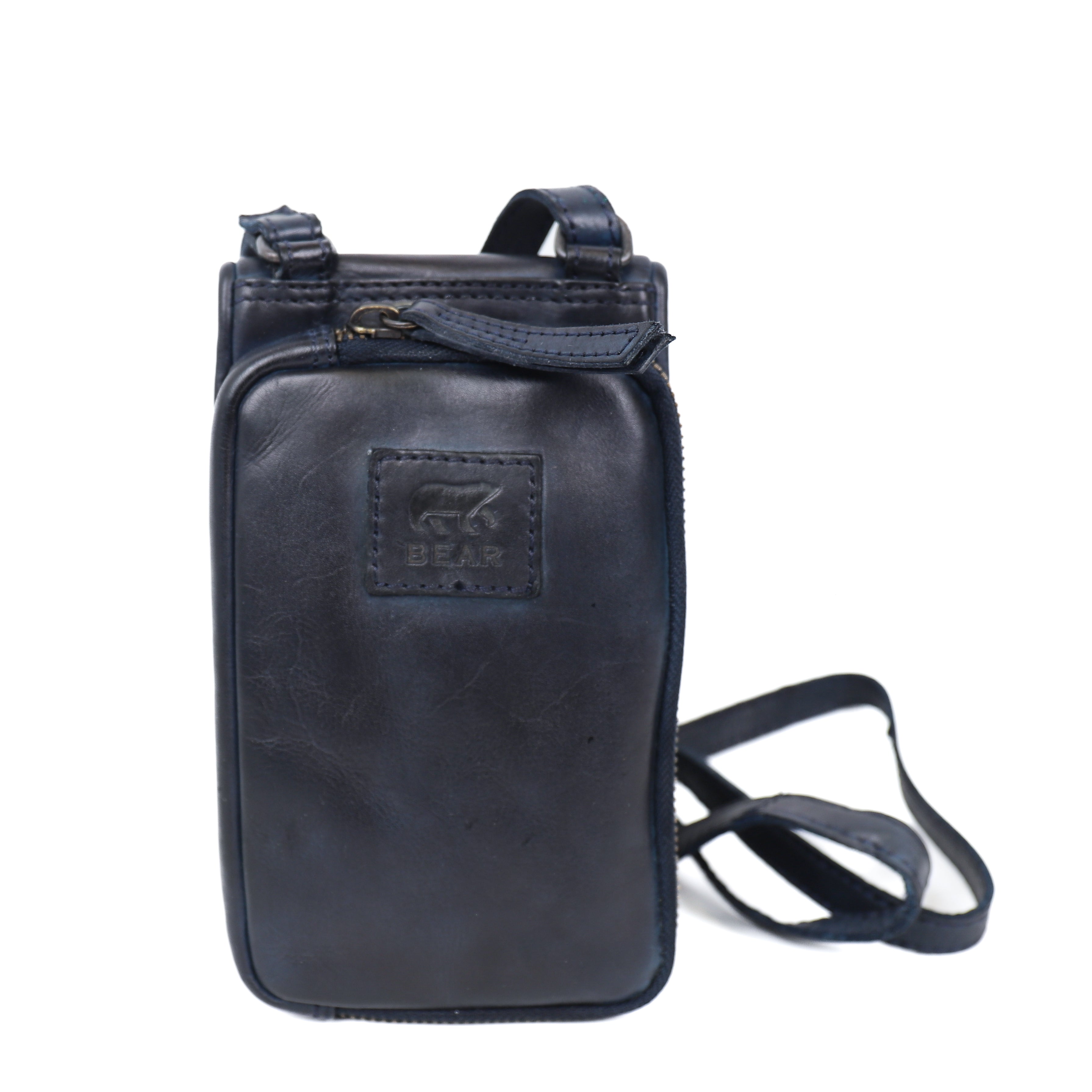 Phone bag 'Elske' dark blue