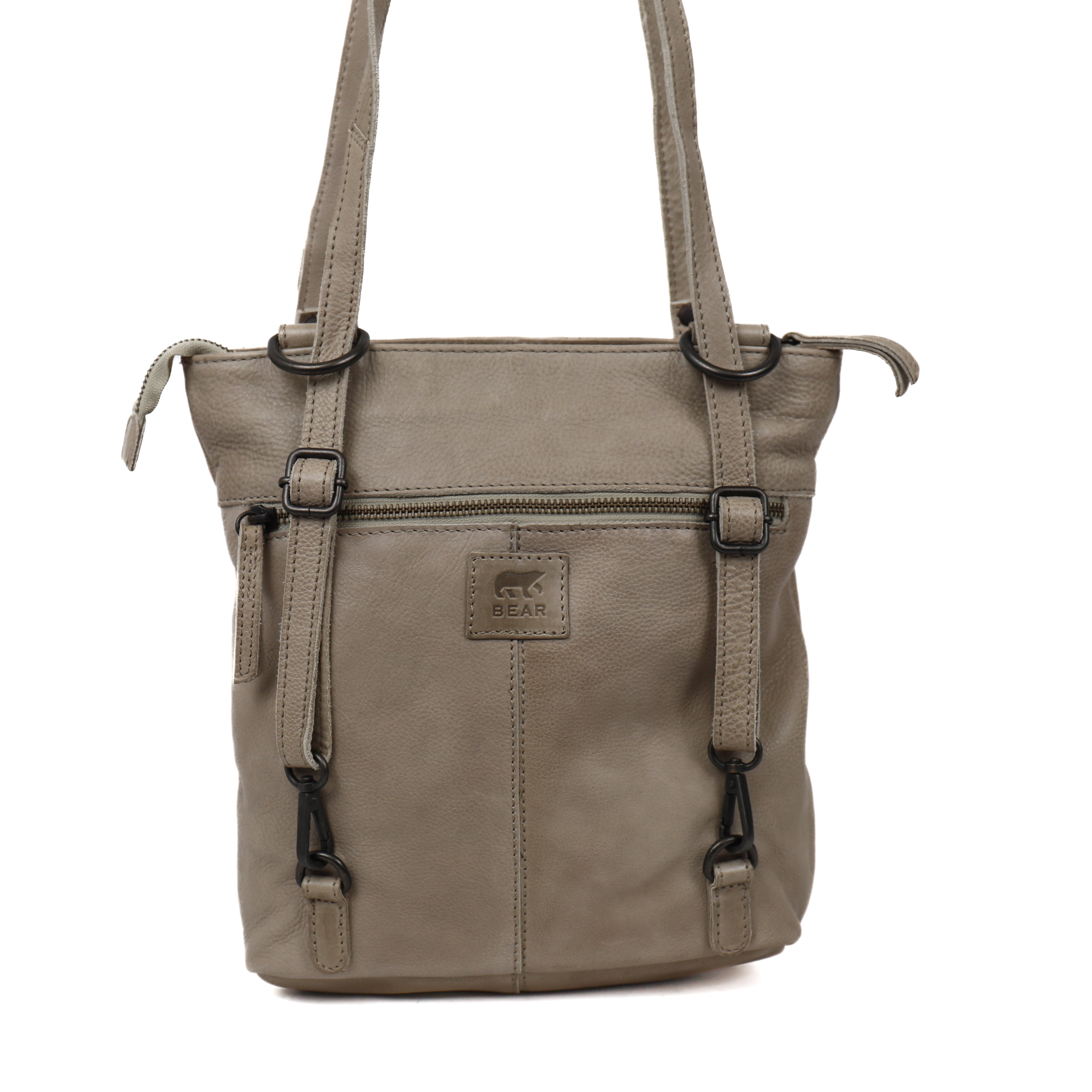 Backpack/shoulder bag 'Sandy' silver mink