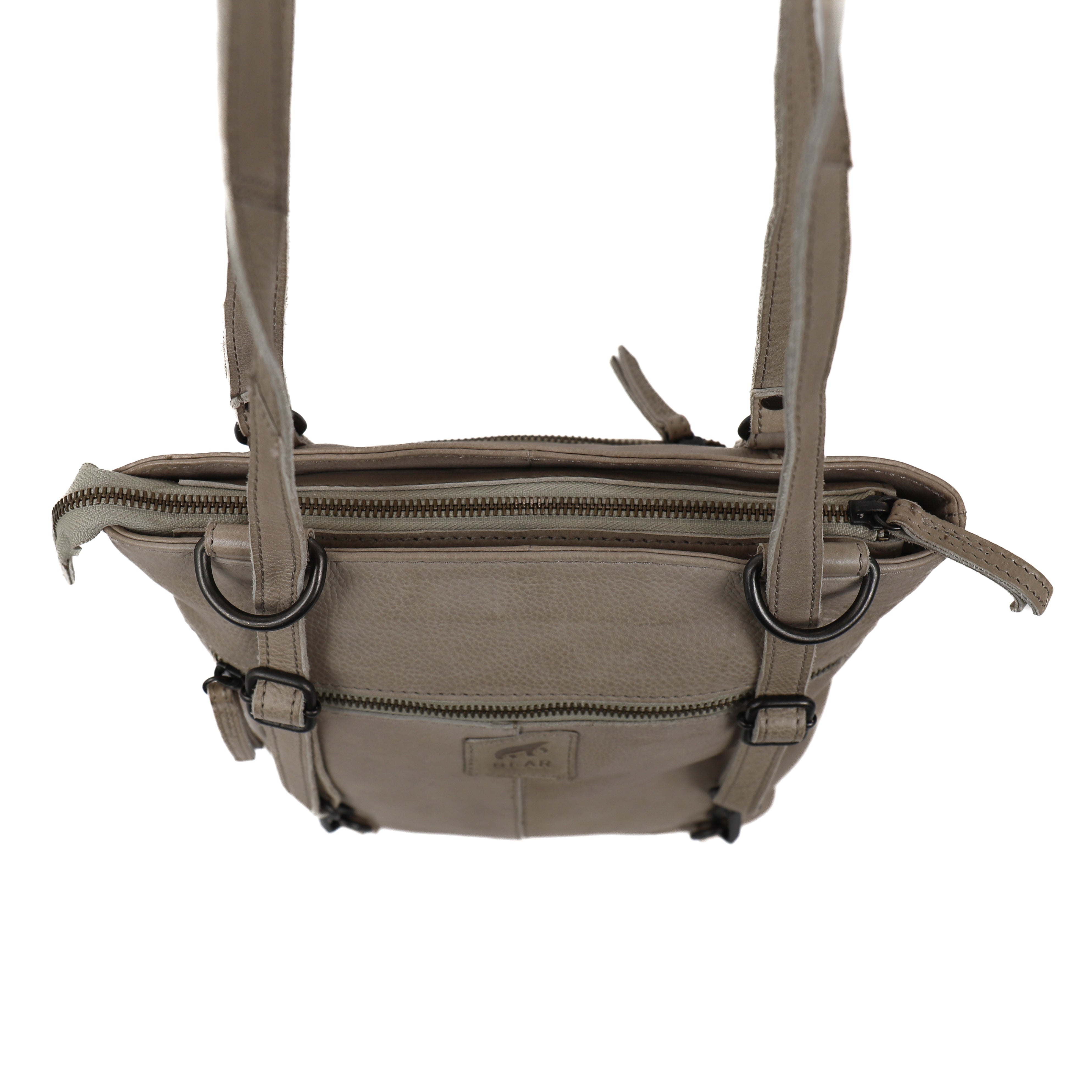 Backpack/shoulder bag 'Sandy' silver mink