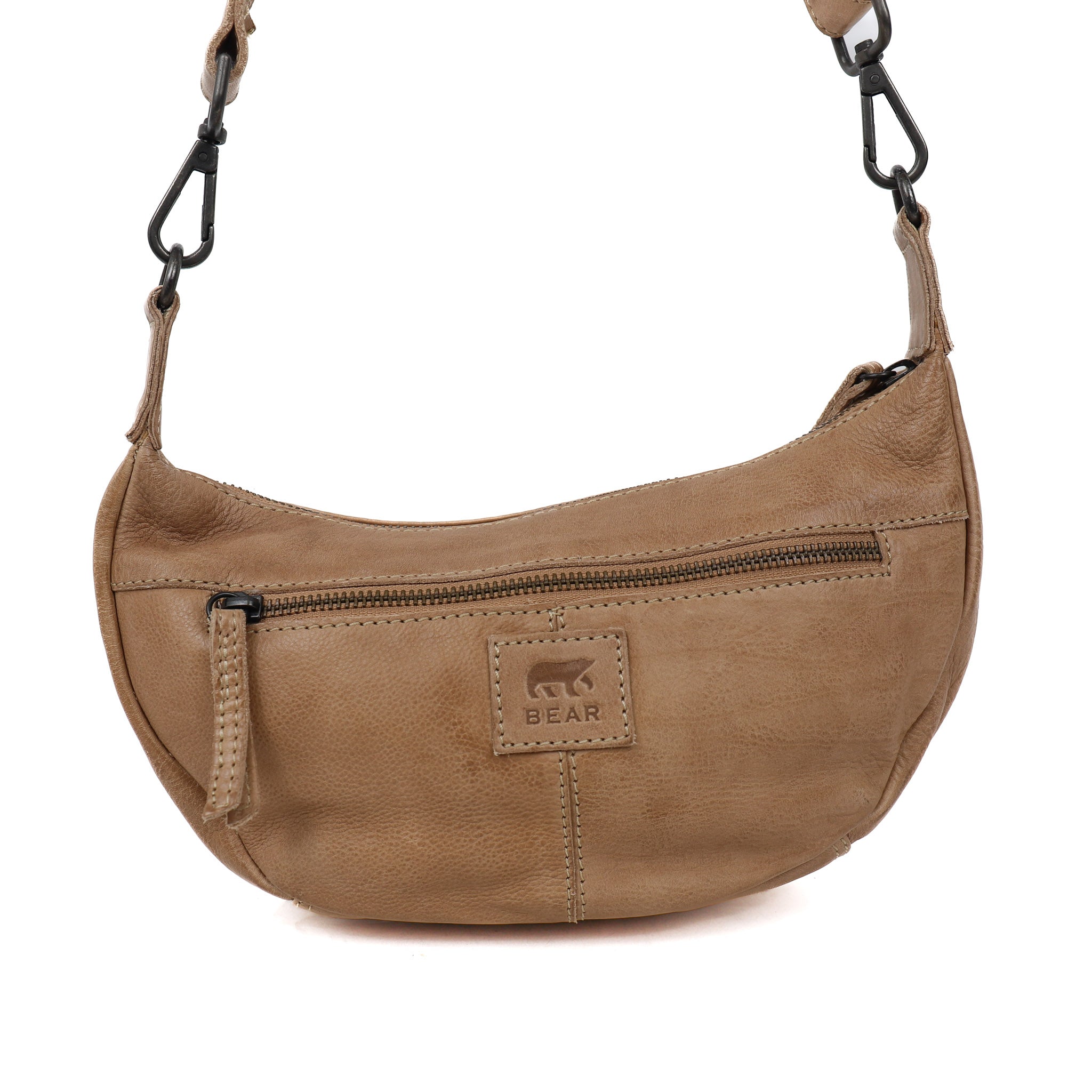 Crossbody tasje 'Clara' beige