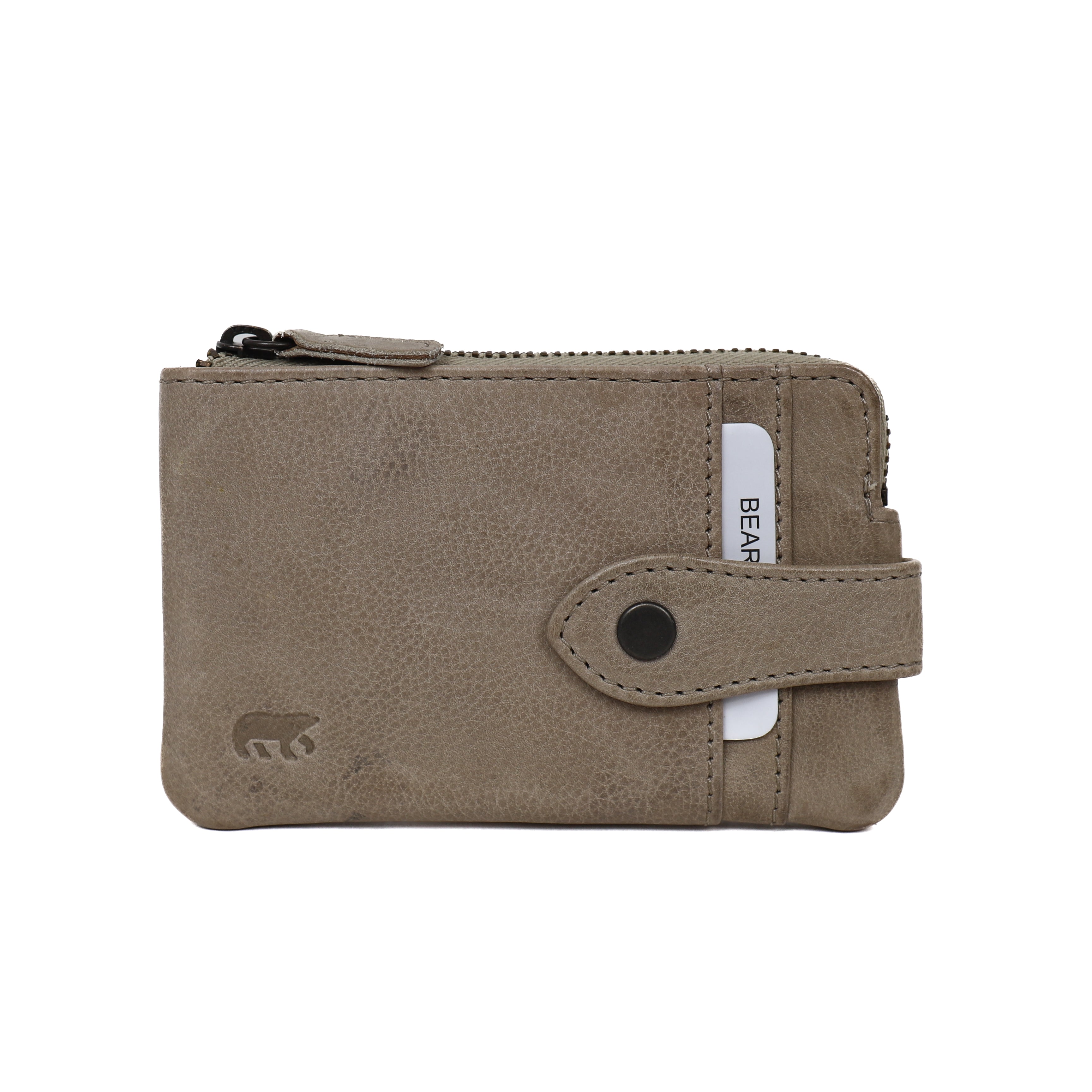 Wallet 'Jael' silver mink