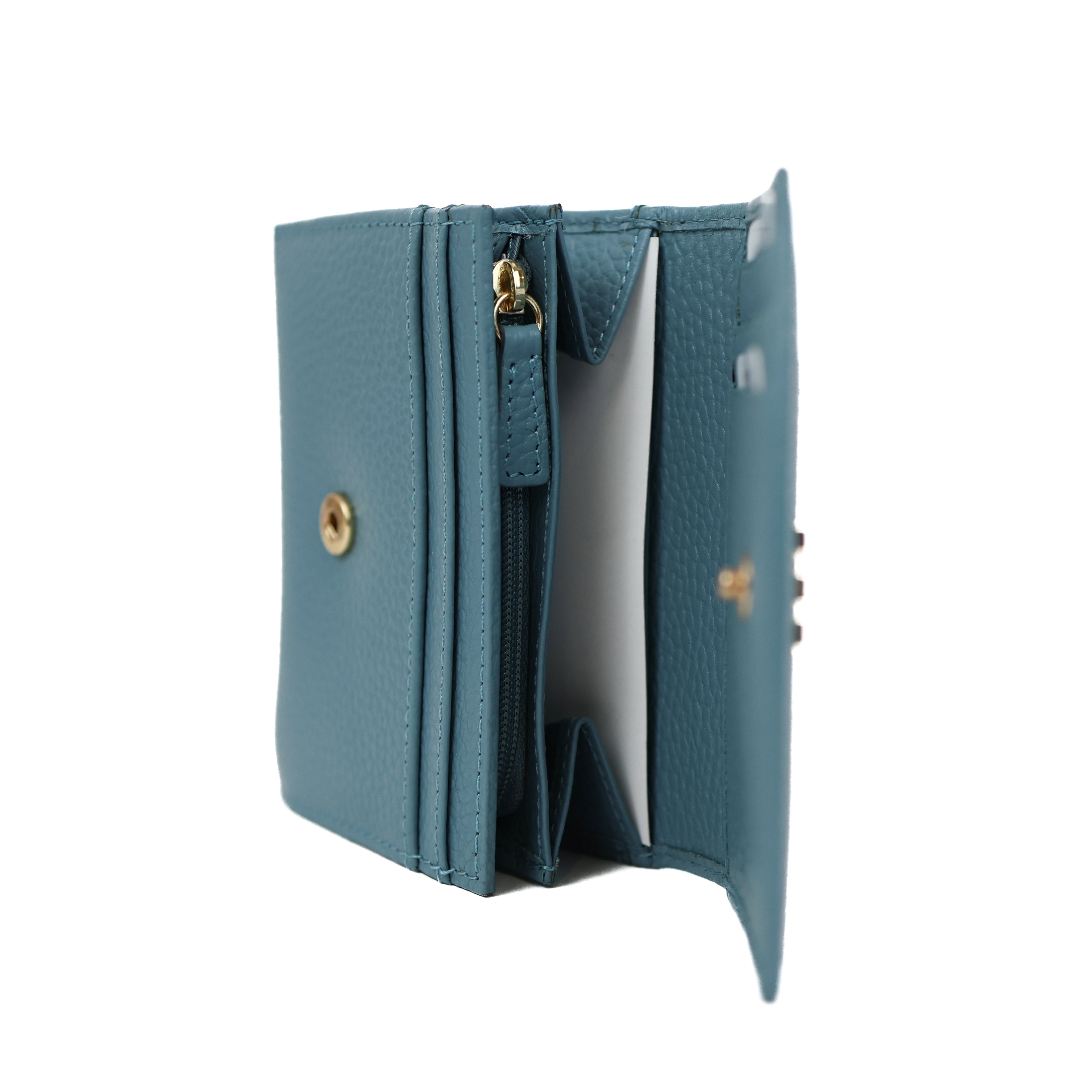 Wrap wallet 'Rosy' Blue