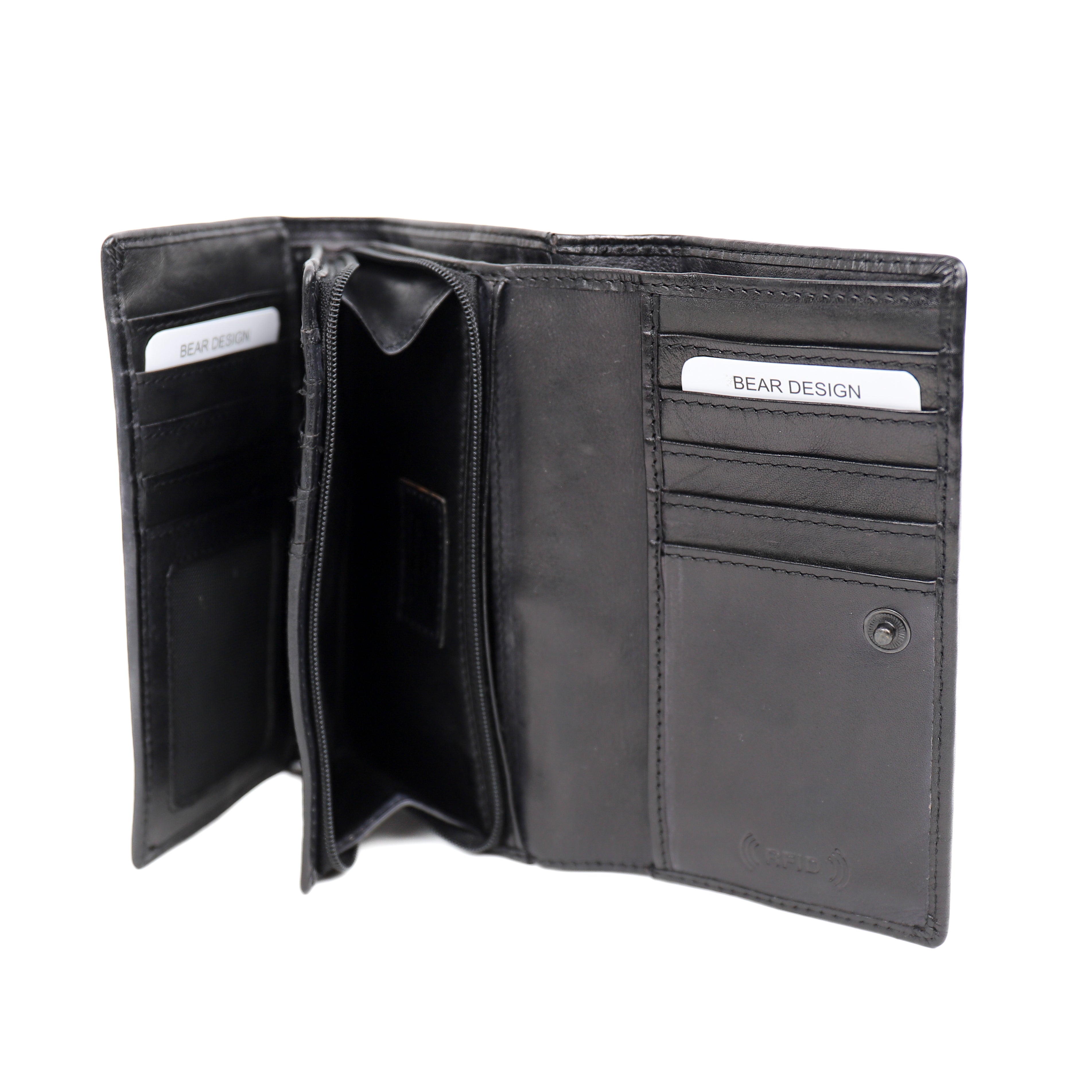 Wrap wallet 'Marit' black