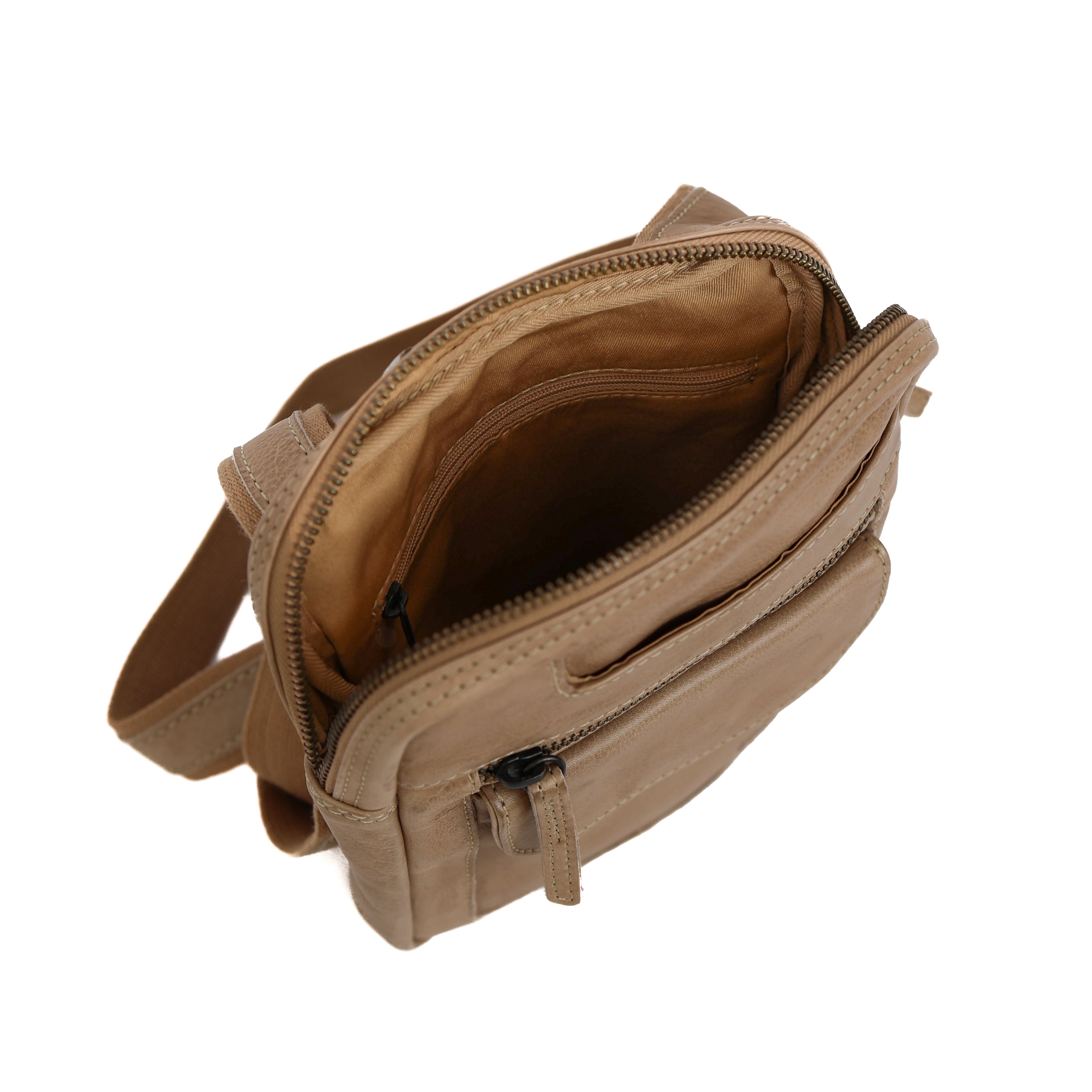 Crossbody bag 'Sasha' beige