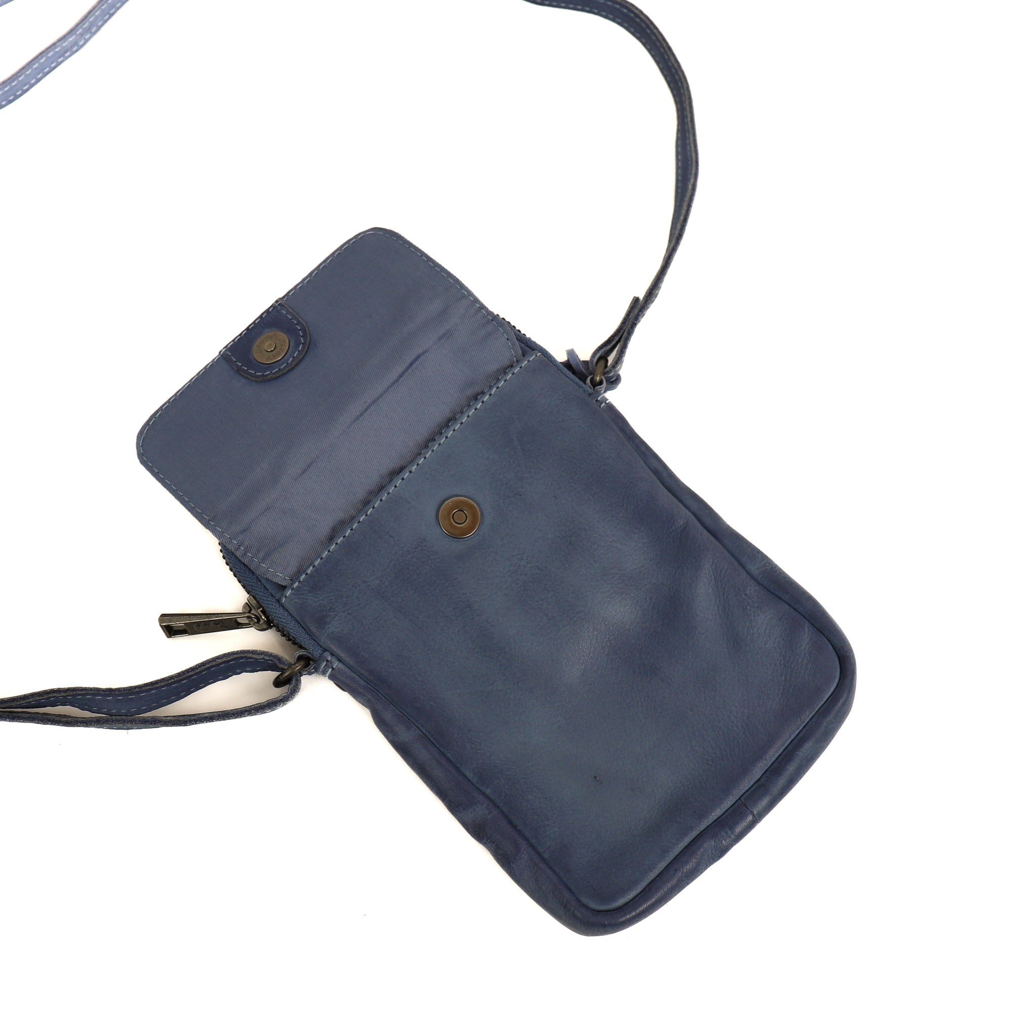 Phone bag 'Igor' elemental blue