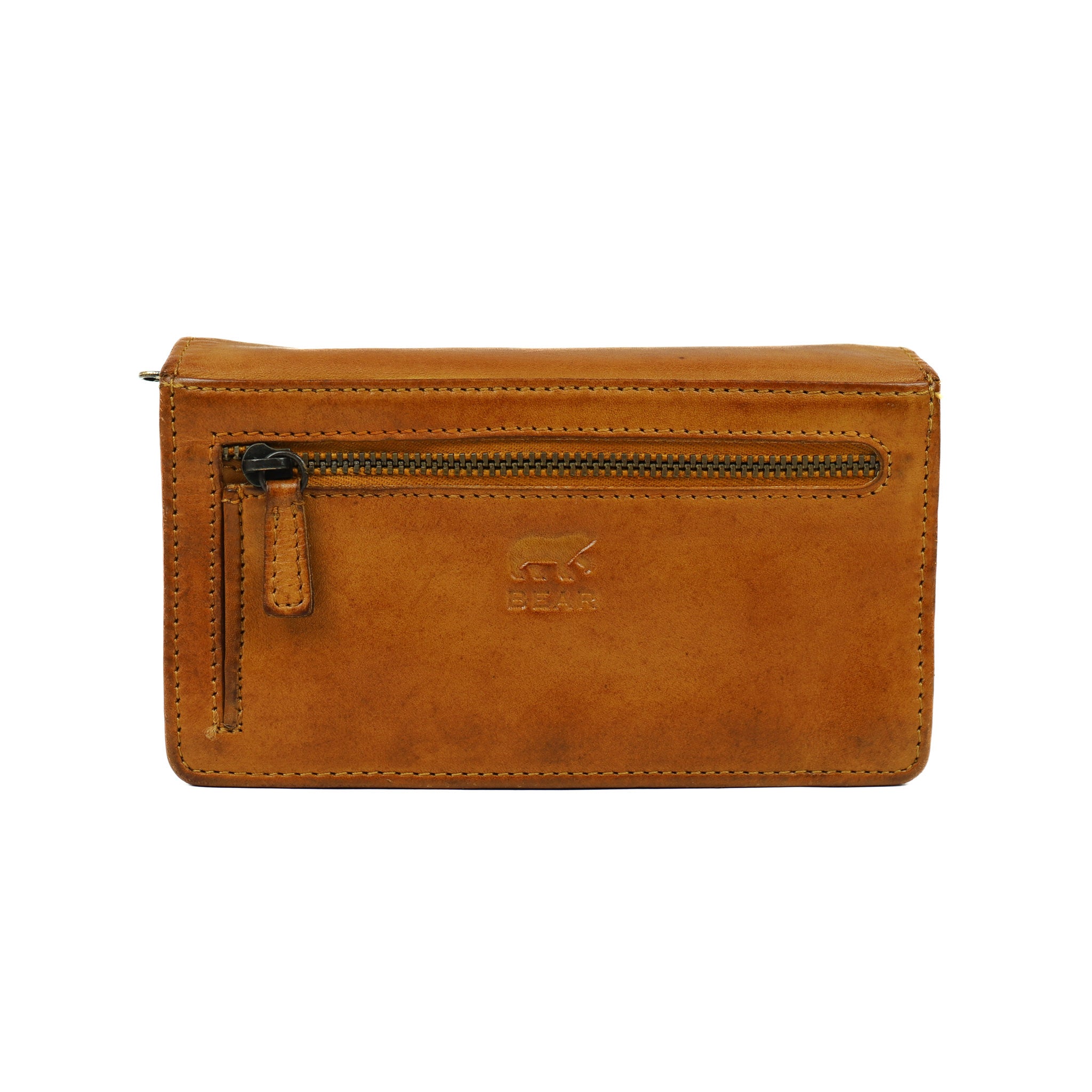 Wrap wallet 'Emma' yellow ocher - CL 782