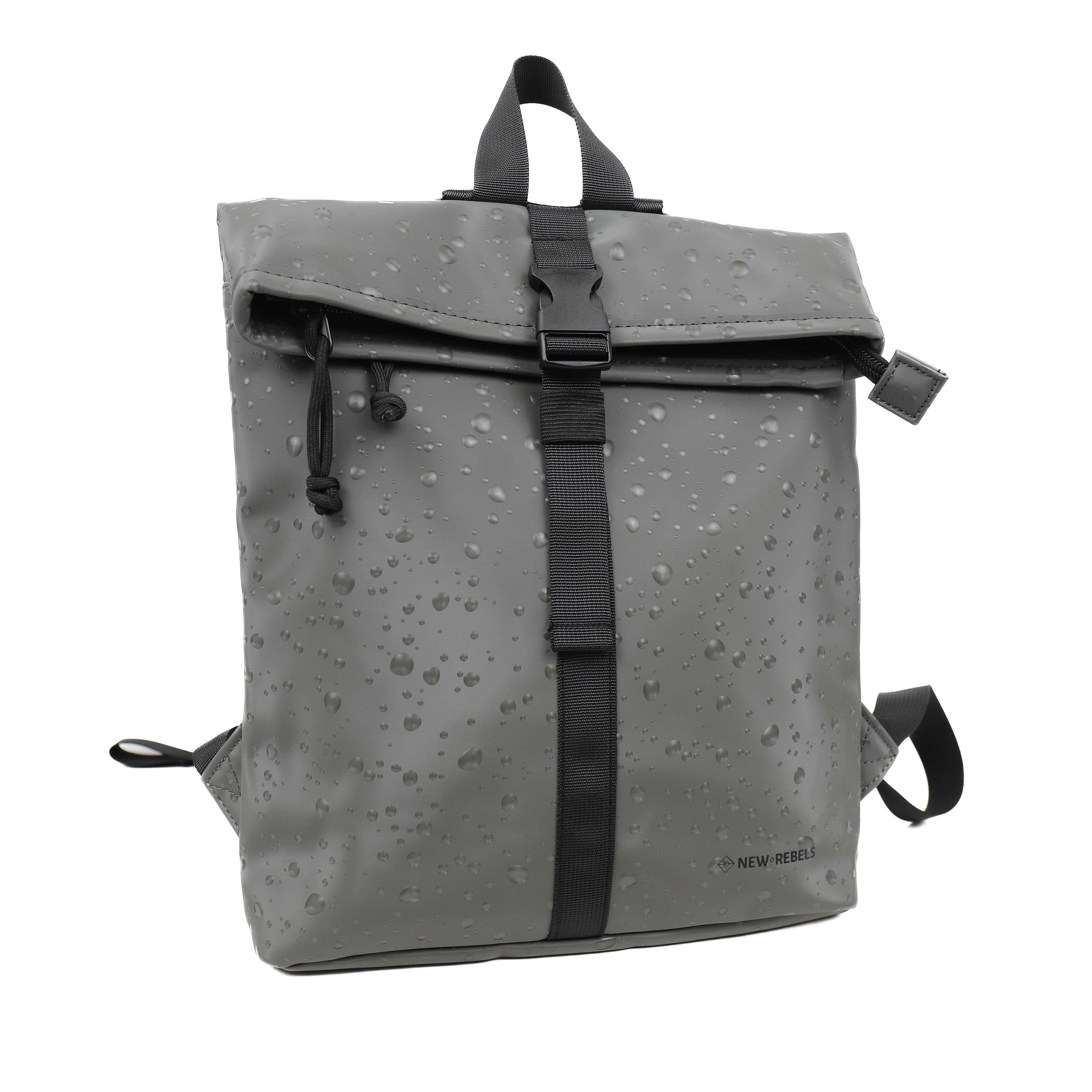 Water-repellent backpack 'Droplets' 9L anthracite