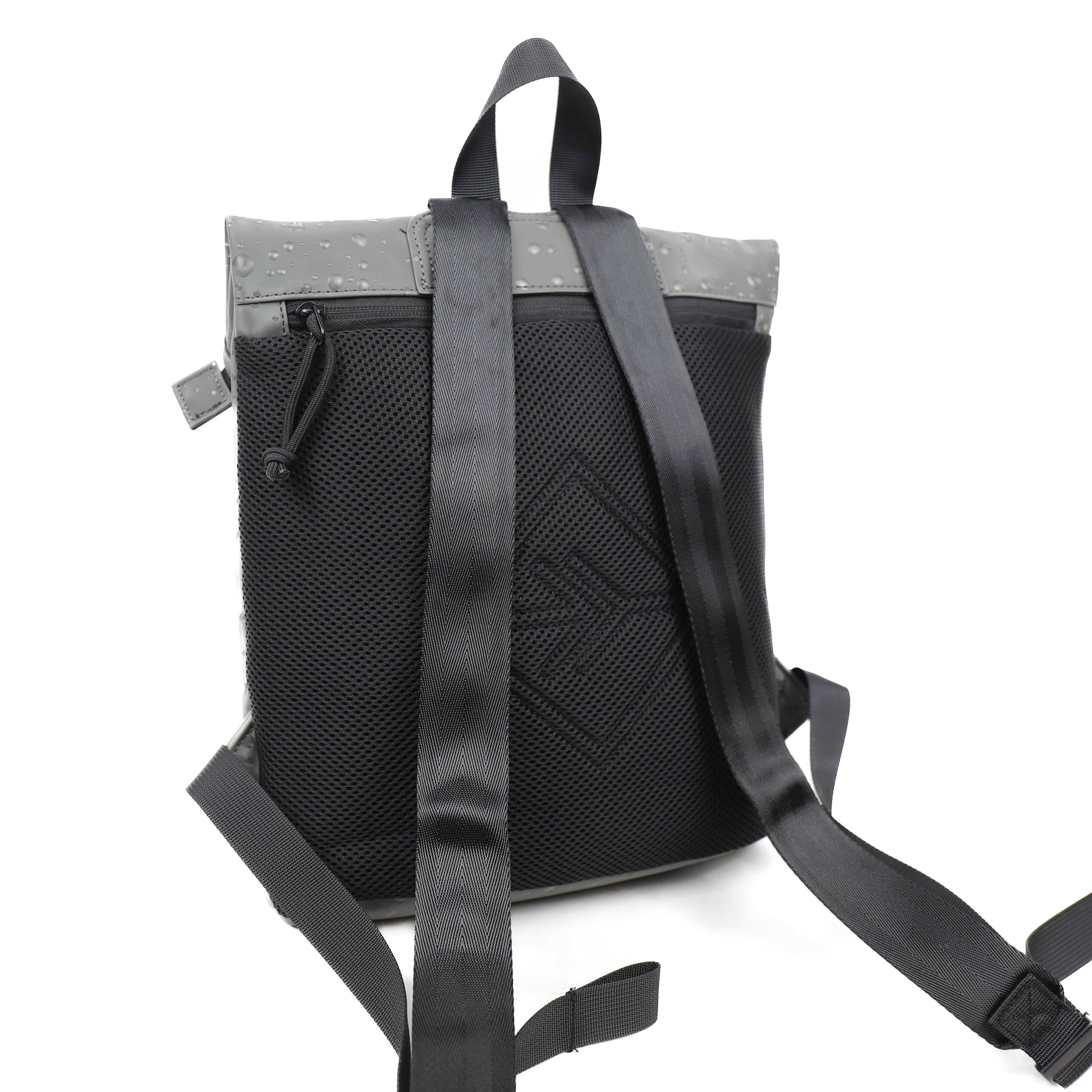 Water-repellent backpack 'Droplets' 9L anthracite