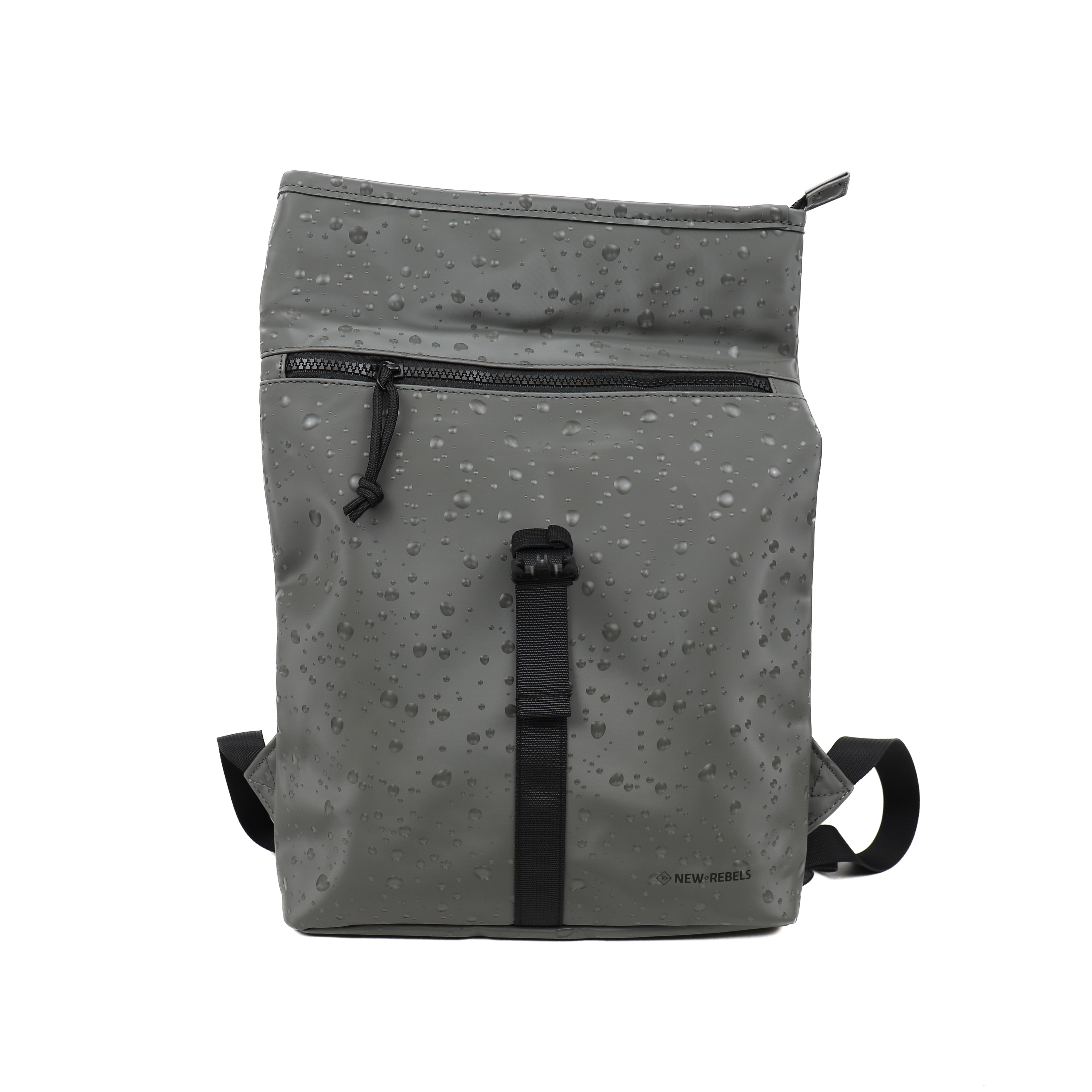 Water-repellent backpack 'Droplets' 9L anthracite