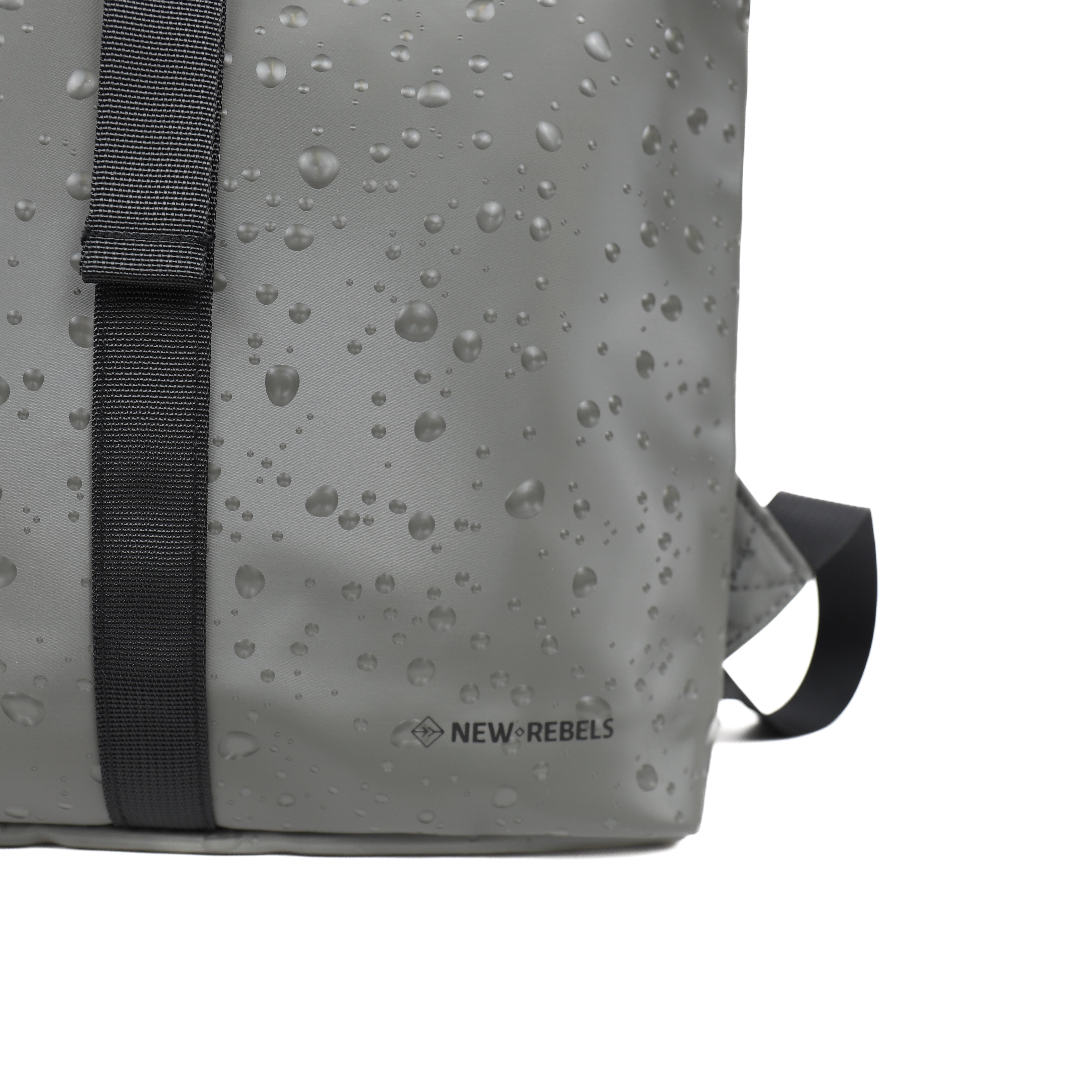 Water-repellent backpack 'Droplets' 9L anthracite