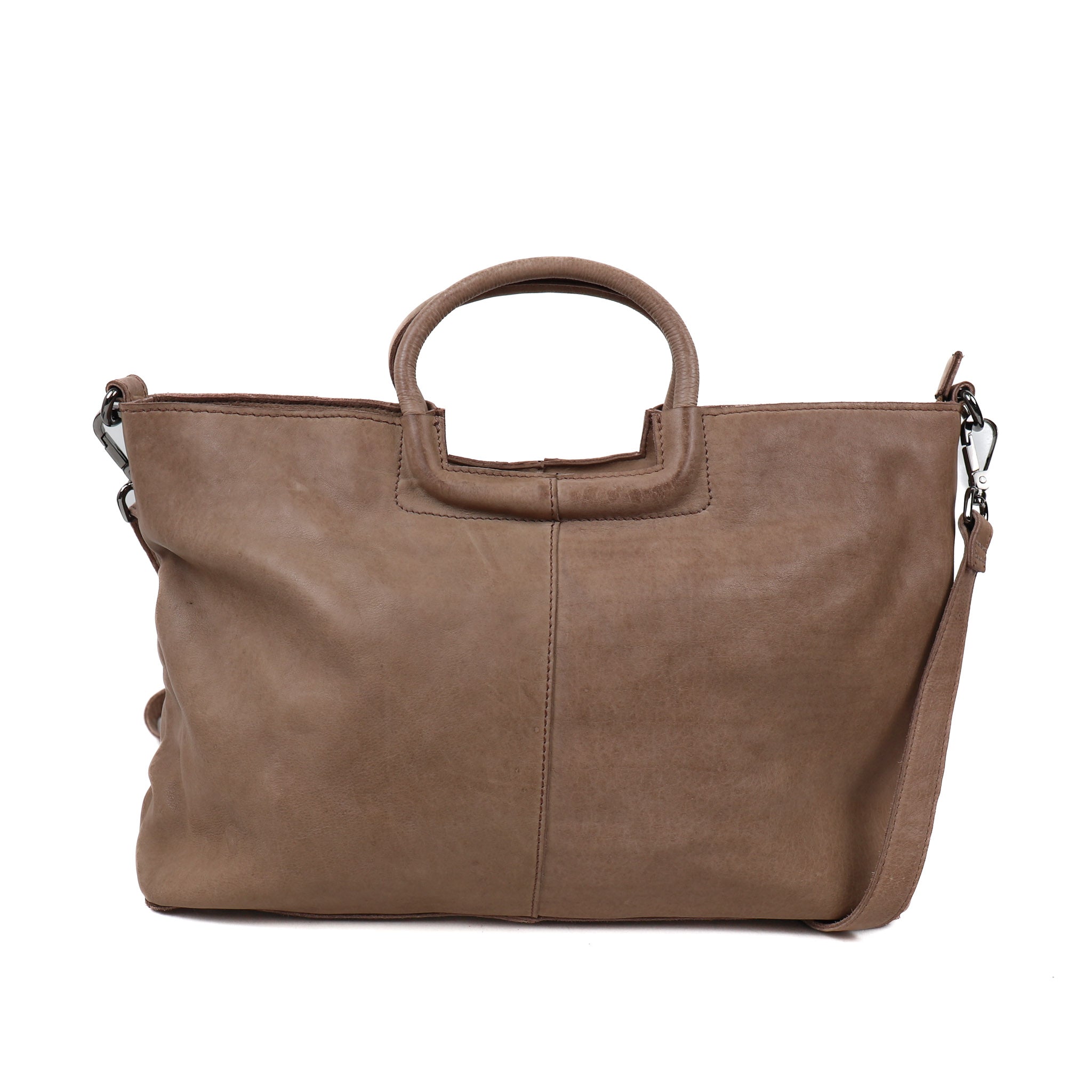 Hand/shoulder bag 'Jasmine' L taupe