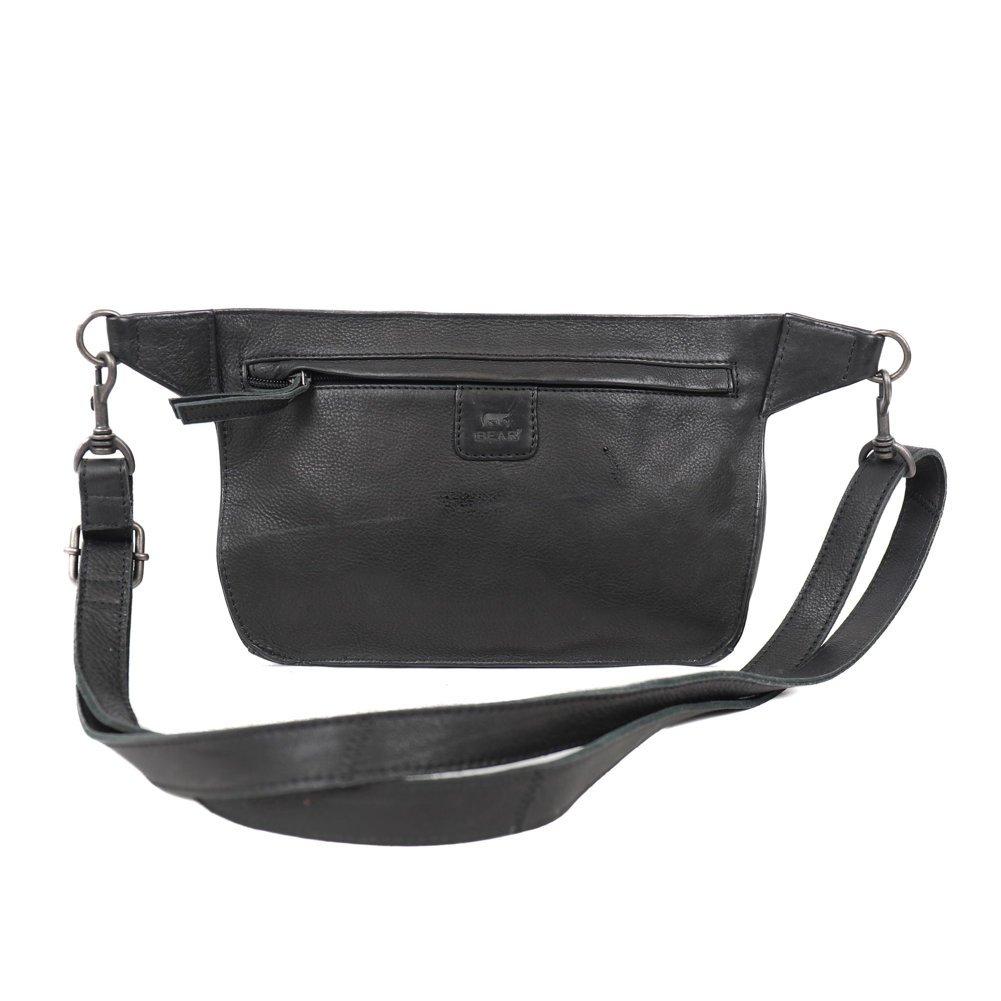 Crossbody tas 'Stef' XL Zwart