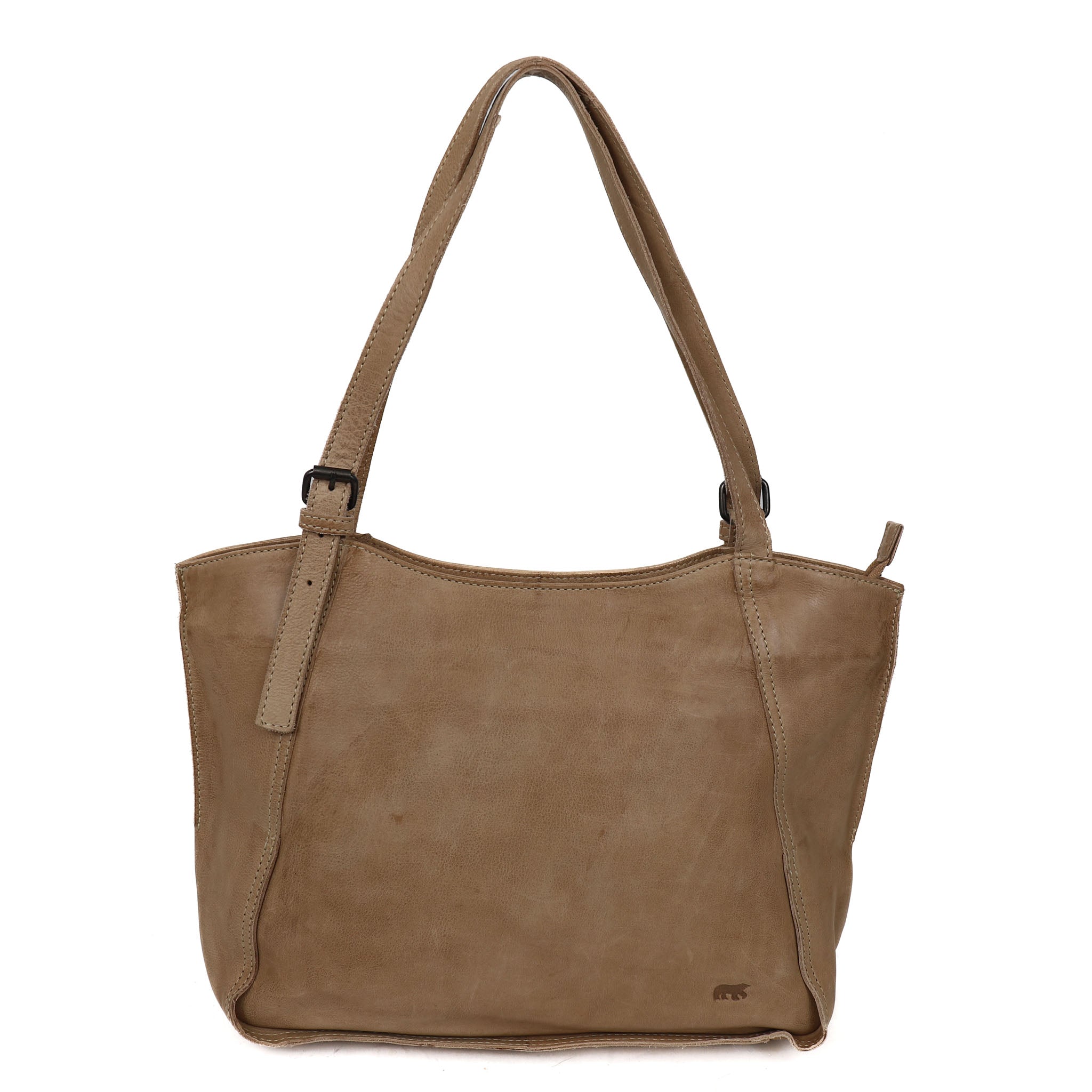 Hand/shoulder bag 'Yvonne' beige