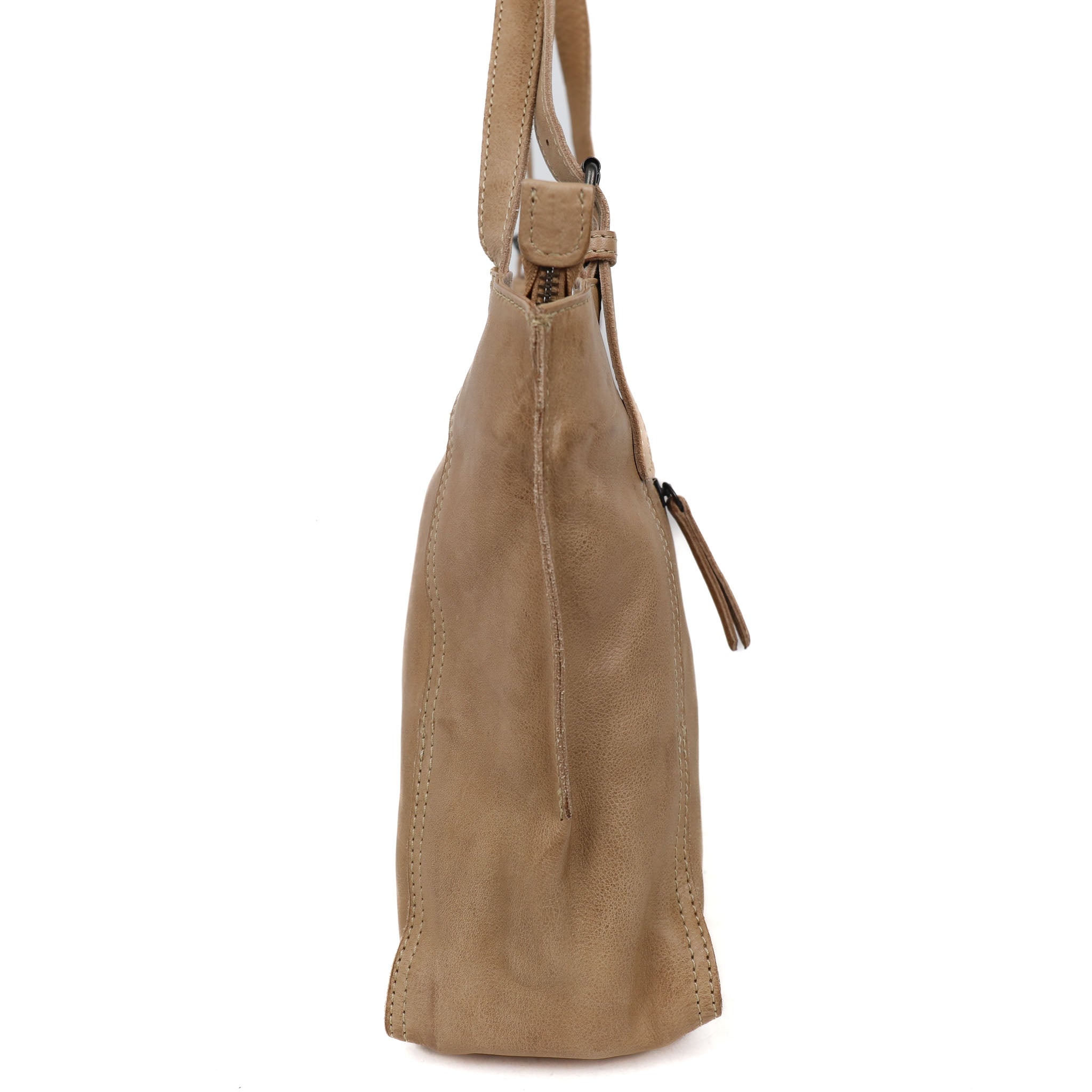 Hand/shoulder bag 'Yvonne' beige