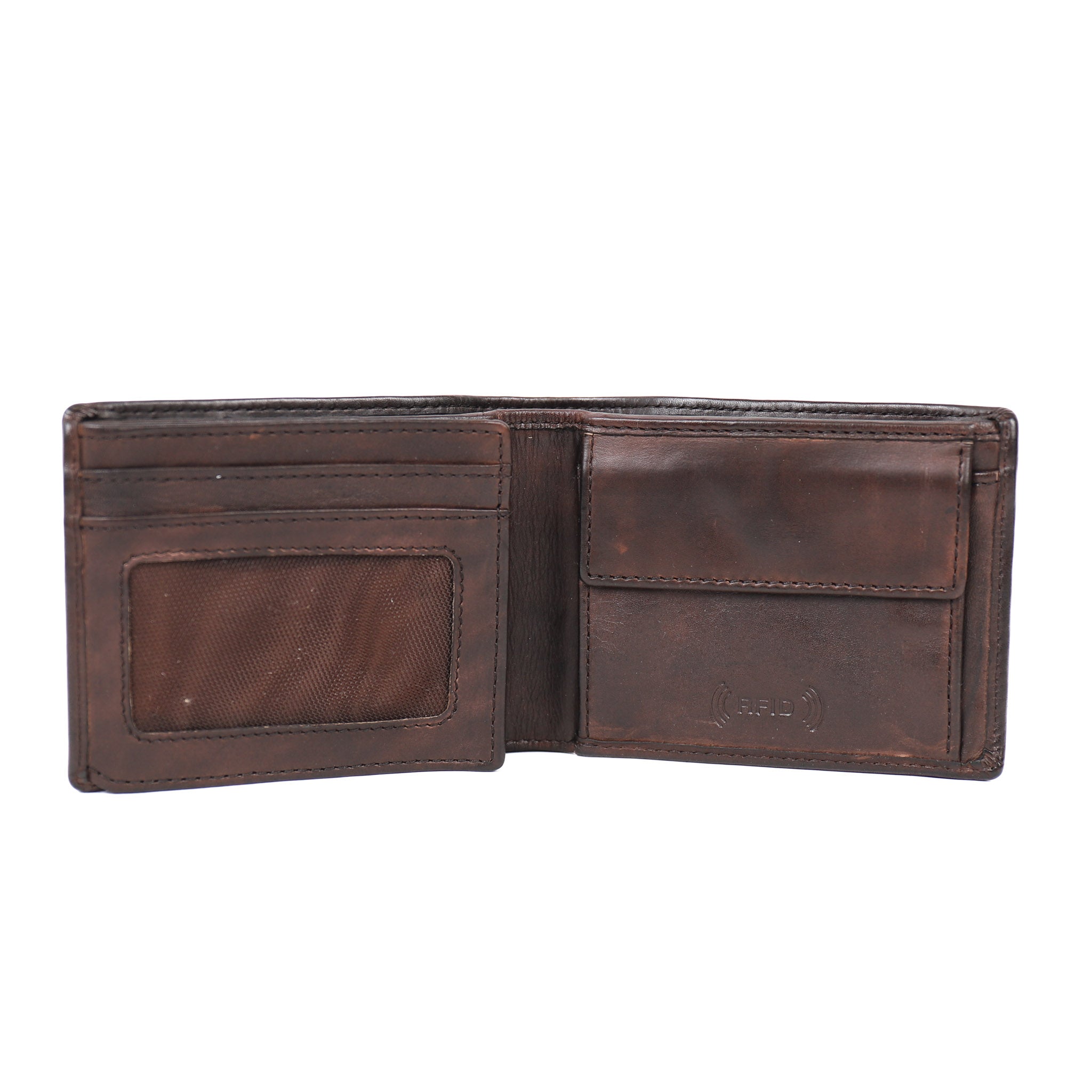 Billfold 'Wesley' dark brown