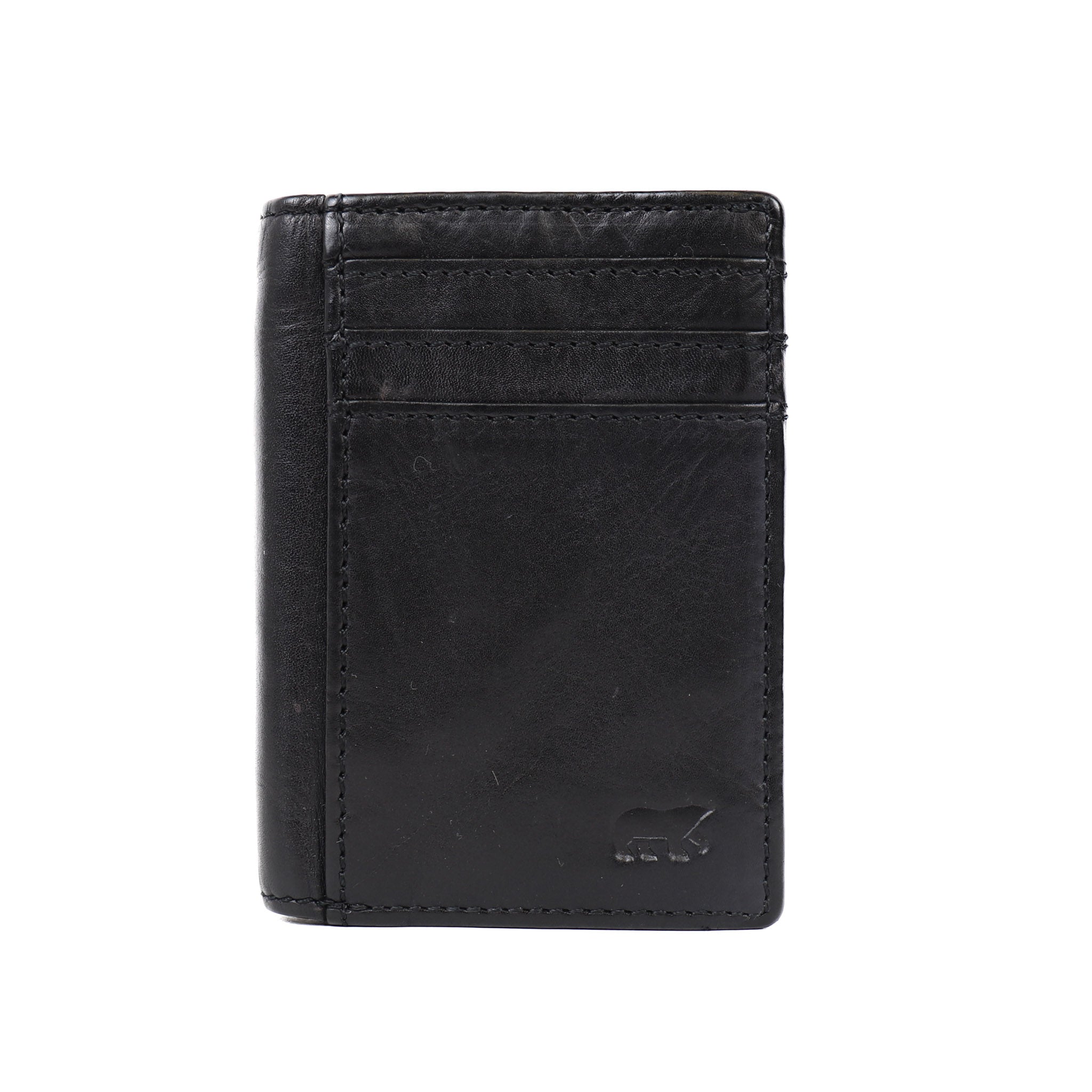 Card holder with banknote compartment 'Michel' black