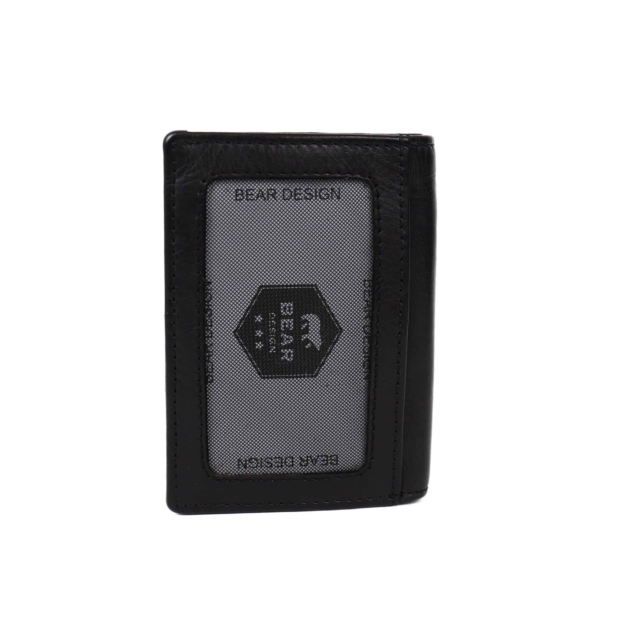 Card holder with banknote compartment 'Michel' black