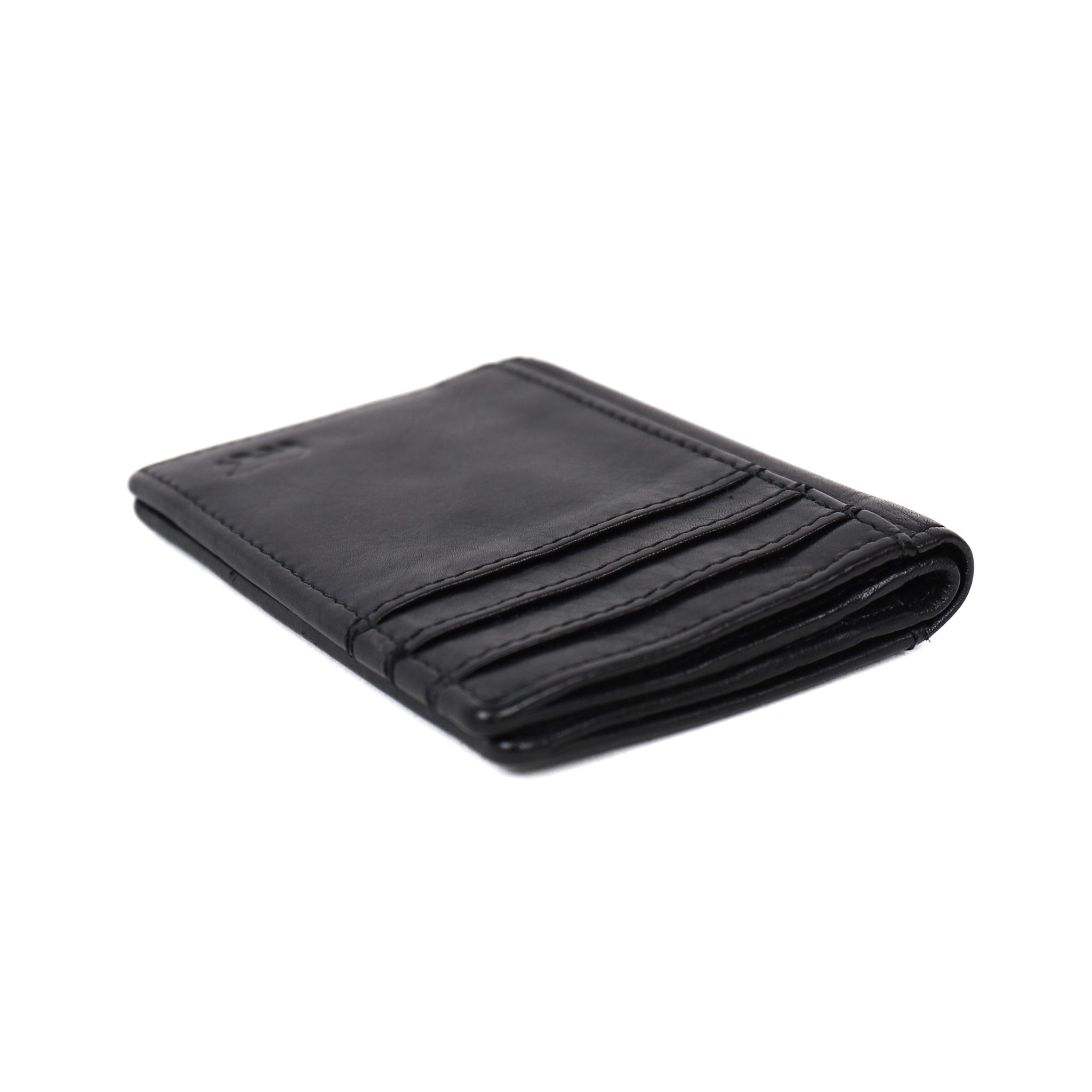 Card holder with banknote compartment 'Michel' black