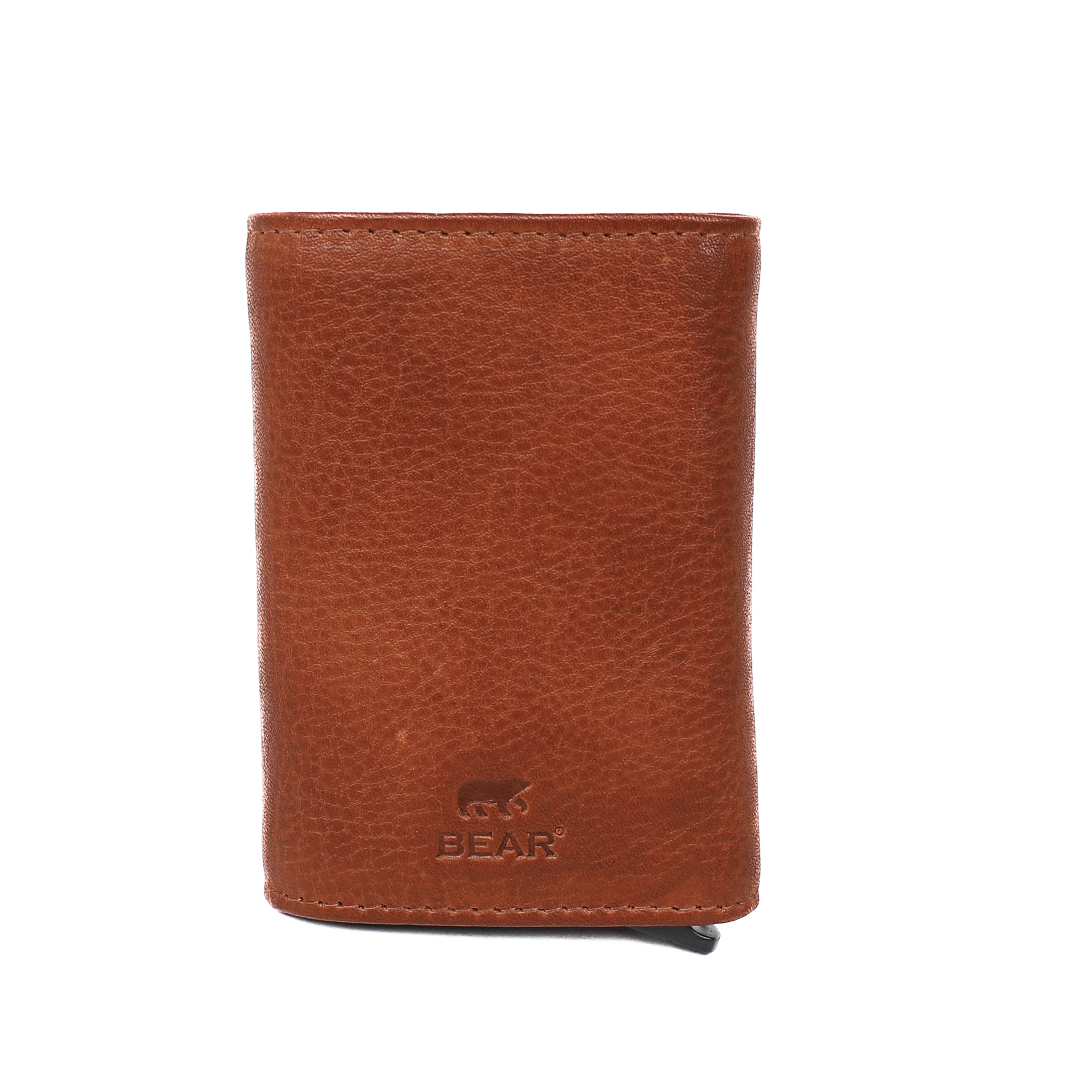 Card holder 'Andrew' cognac