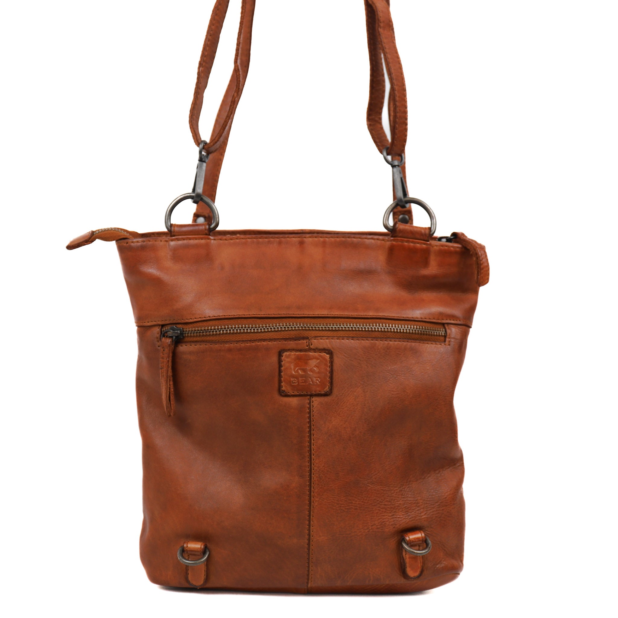 Backpack/shoulder bag 'Sandy' cognac