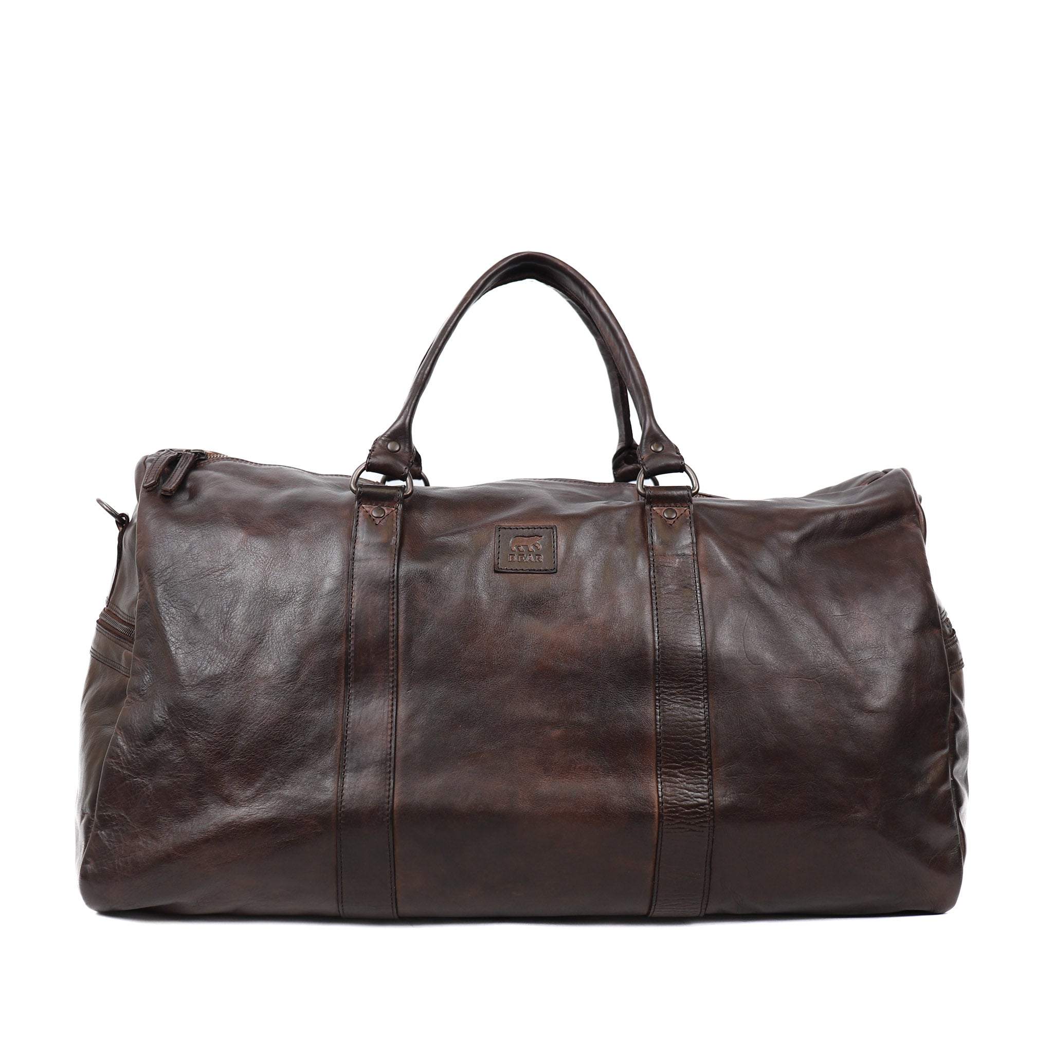 Weekend bag 'Ruben' dark brown - CL 35327