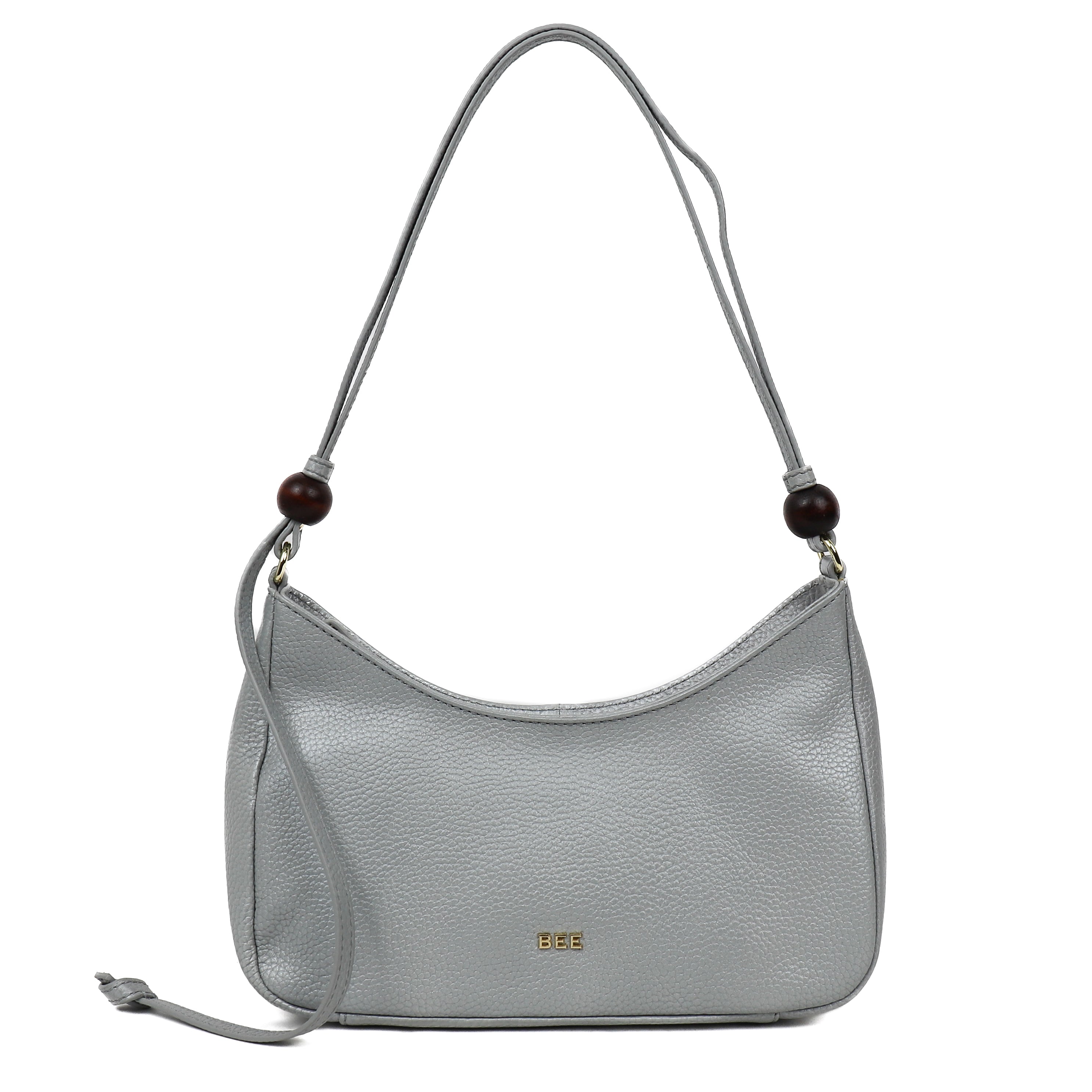 Hand/shoulder bag 'Roxy' Metallic Silver