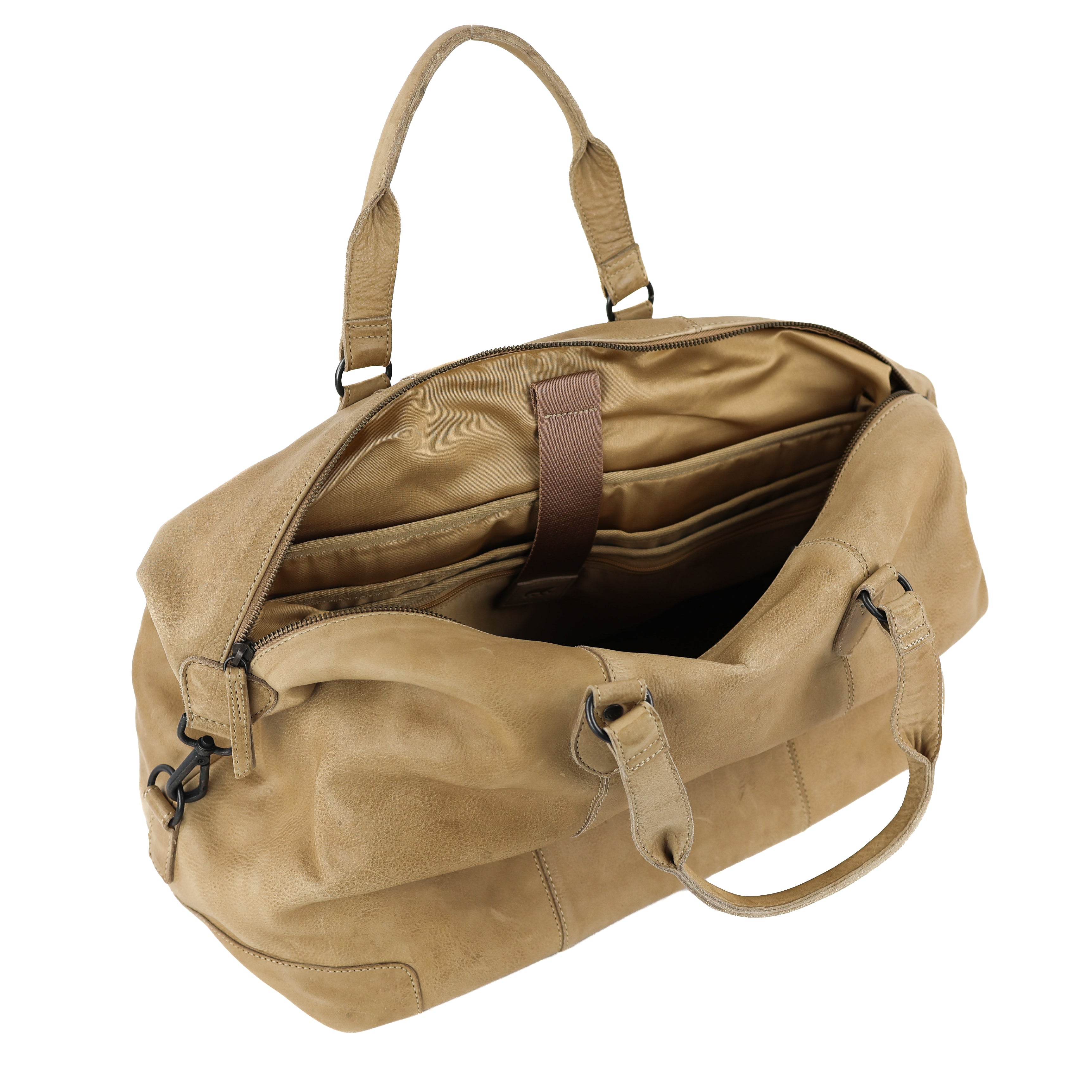 Weekend bag 'Sam' beige