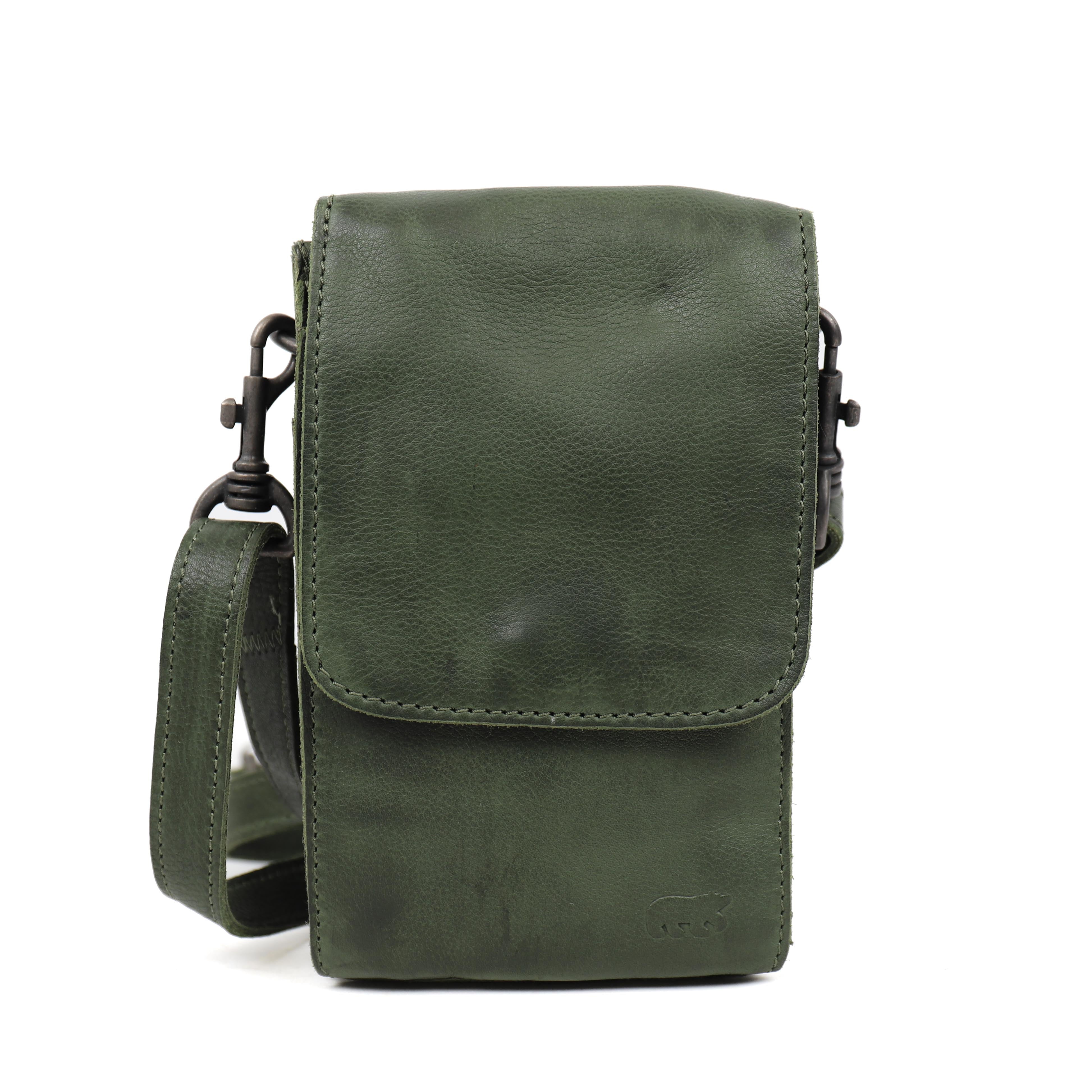 Shoulder bag 'Robbie' green - CP 2184