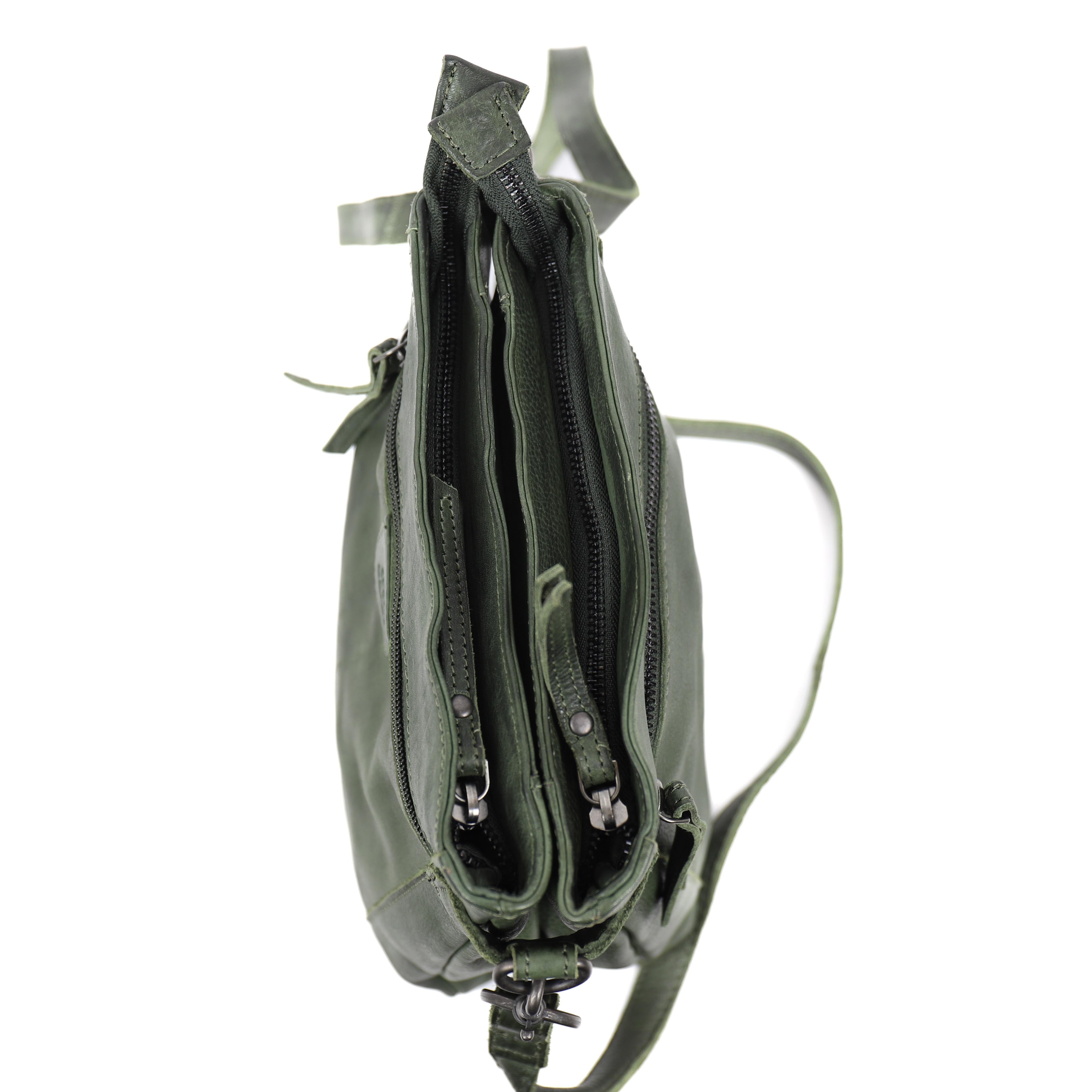 Shoulder bag 'Teppie' green - CP 2220