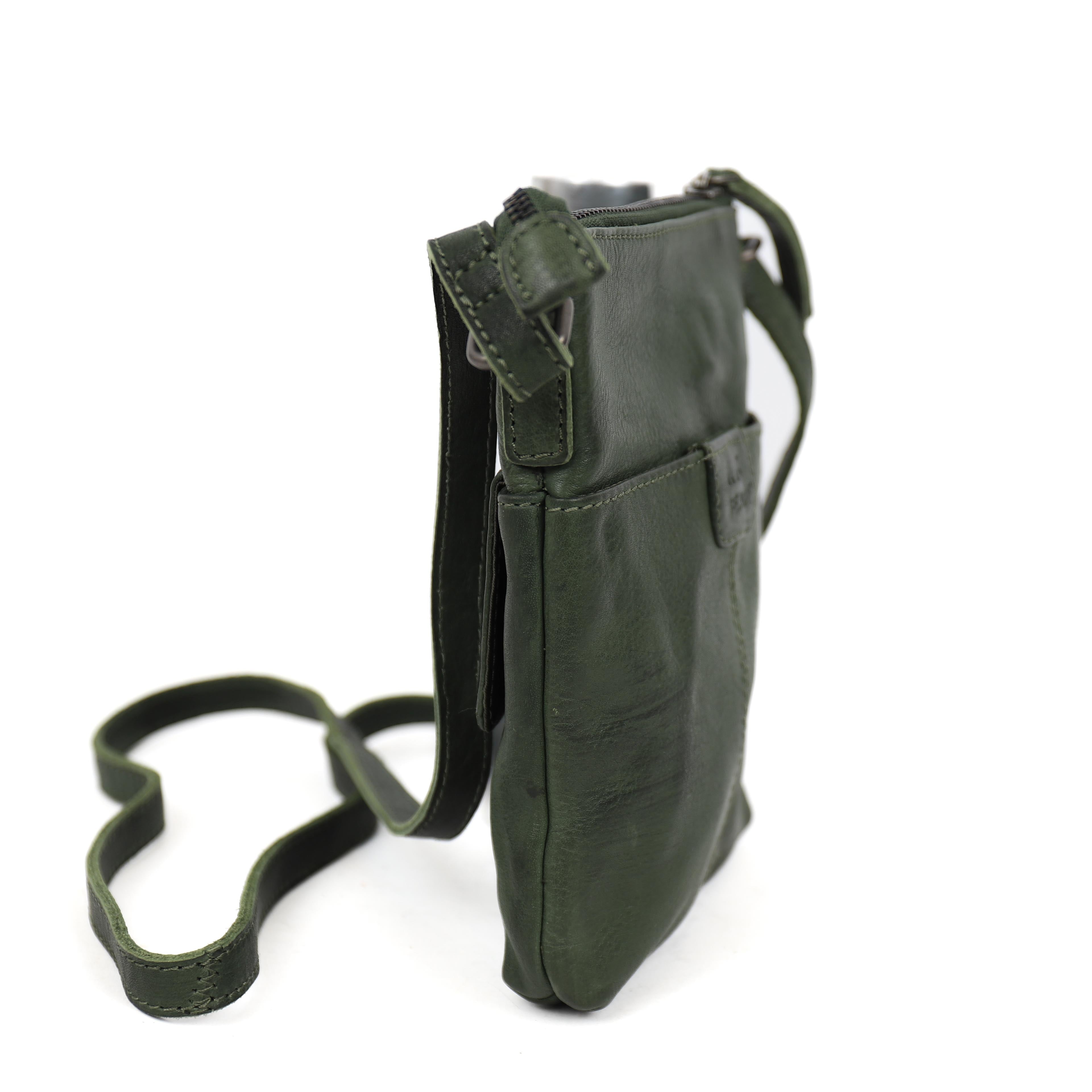 Shoulder bag 'Davide' green - CP 2327