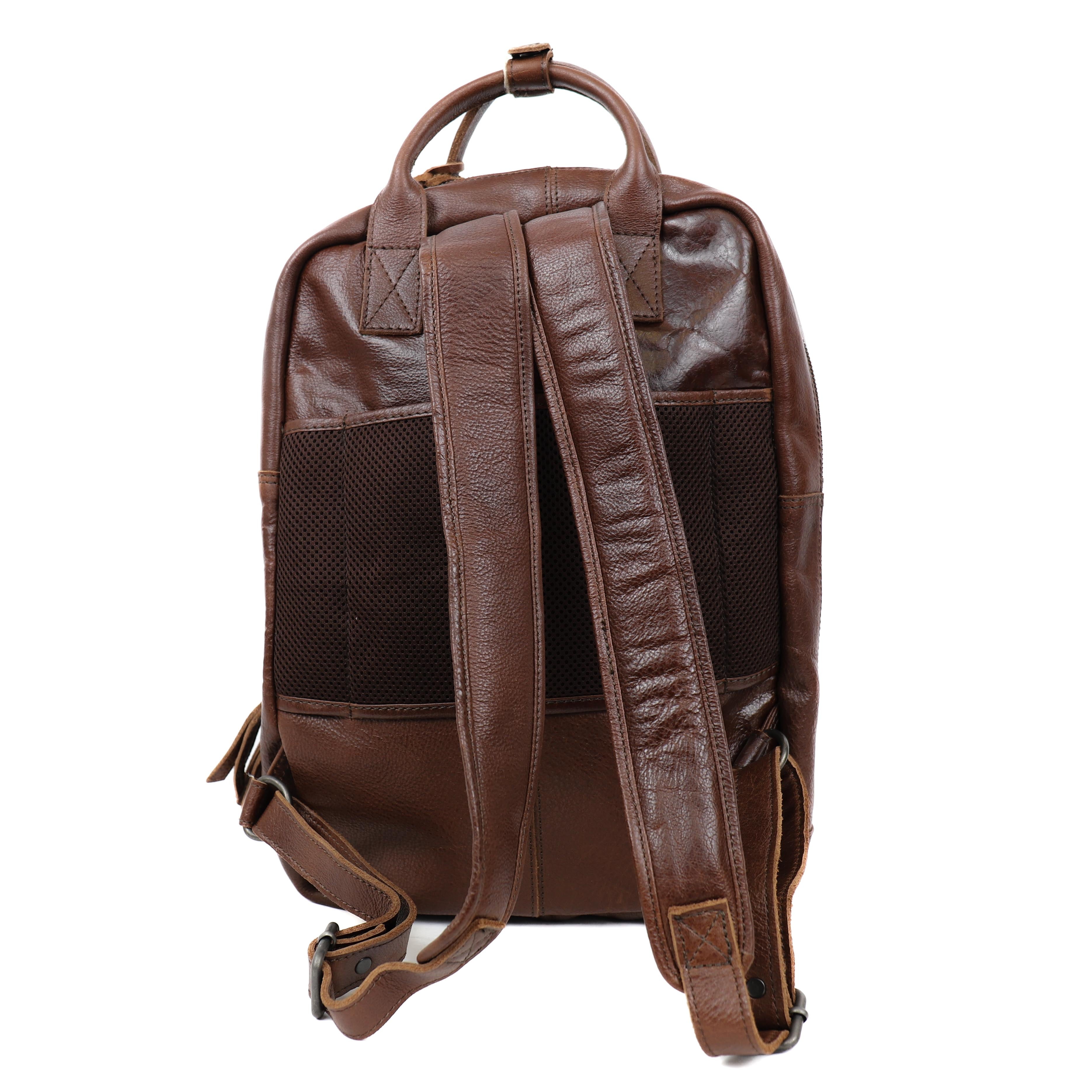 Backpack 'Anthony' brown/stripe
