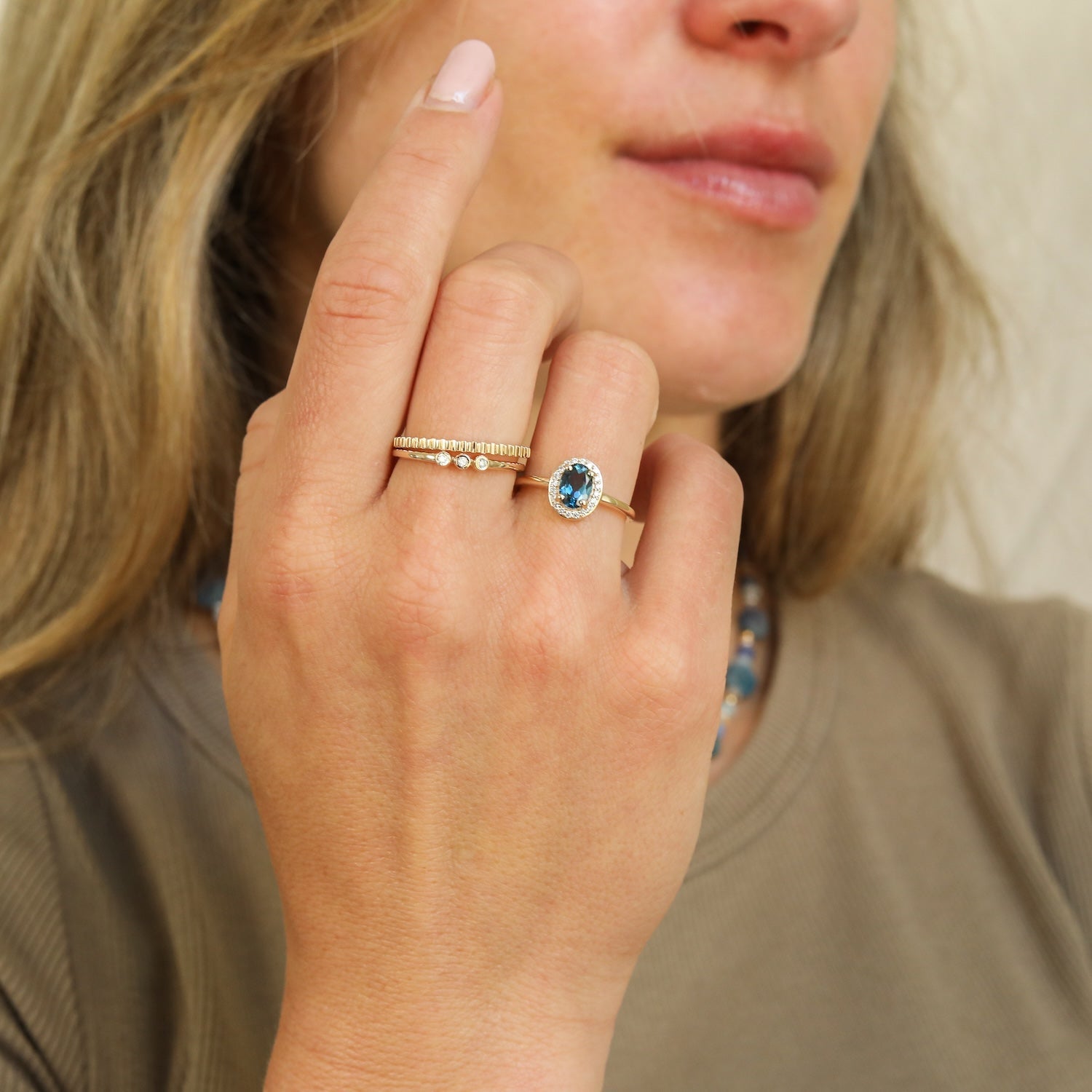 Eternity Disc Ring | 9K