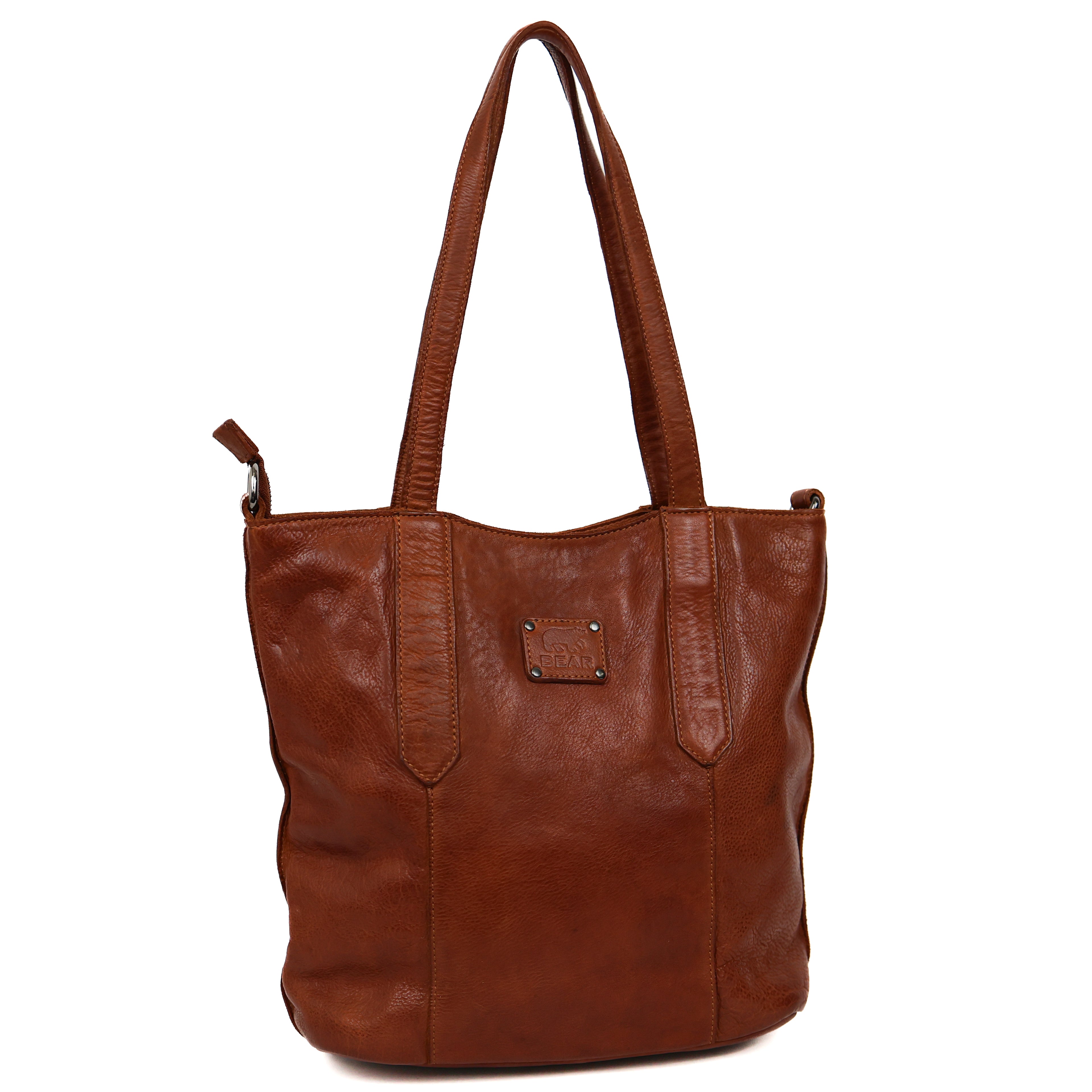 Hand-/schoudertas 'Liz' cognac